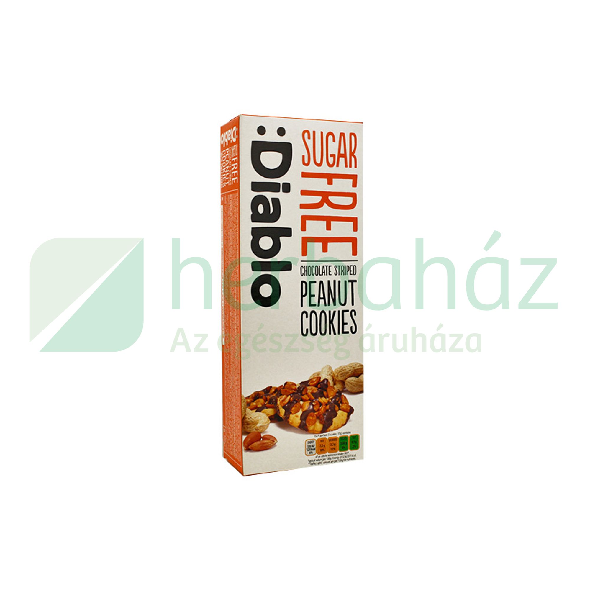 DIABLO CUKORMENTES KEKSZ CSOKIS-FÖLDIMOGYORÓS 150G