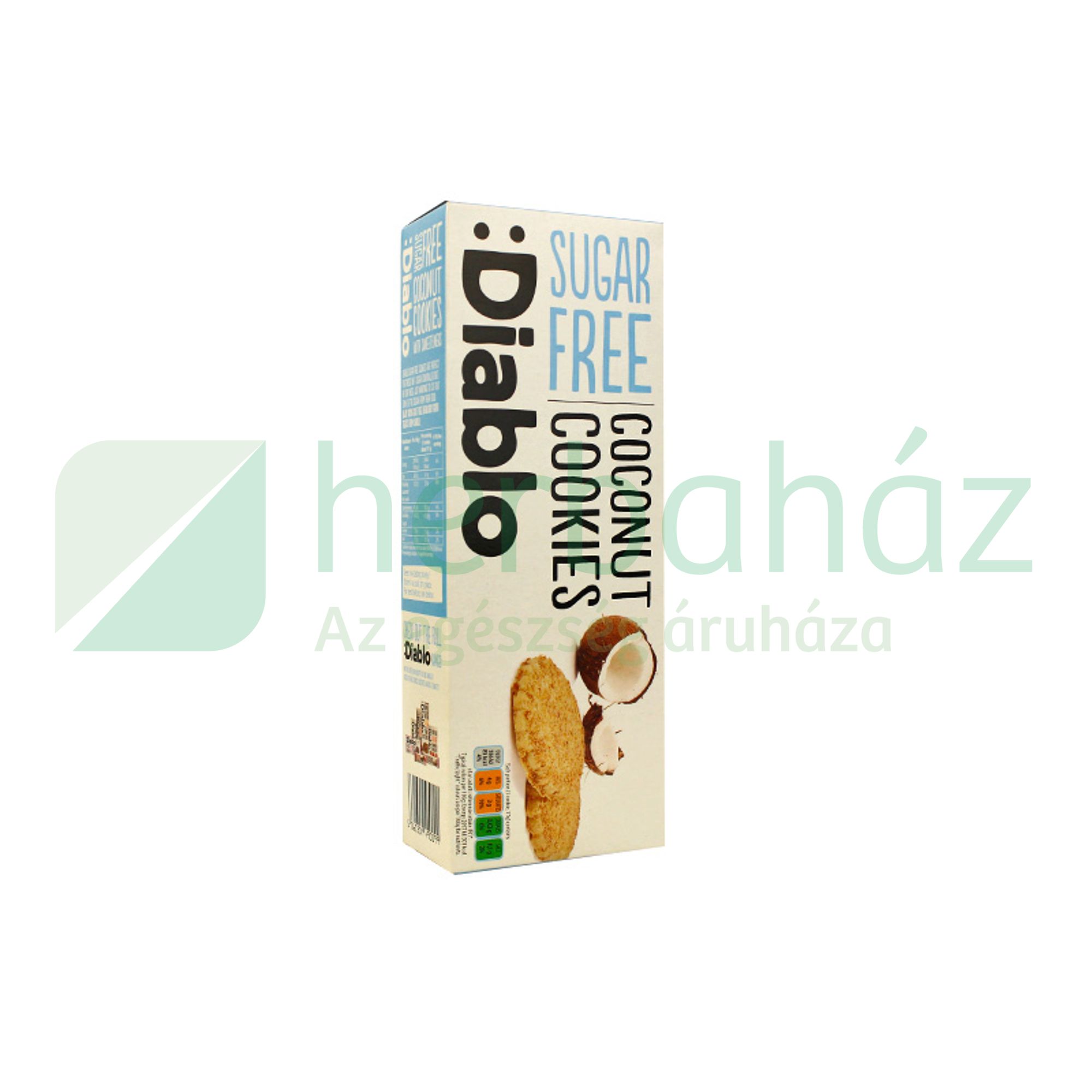 DIABLO CUKORMENTES KEKSZ KÓKUSZOS 150G