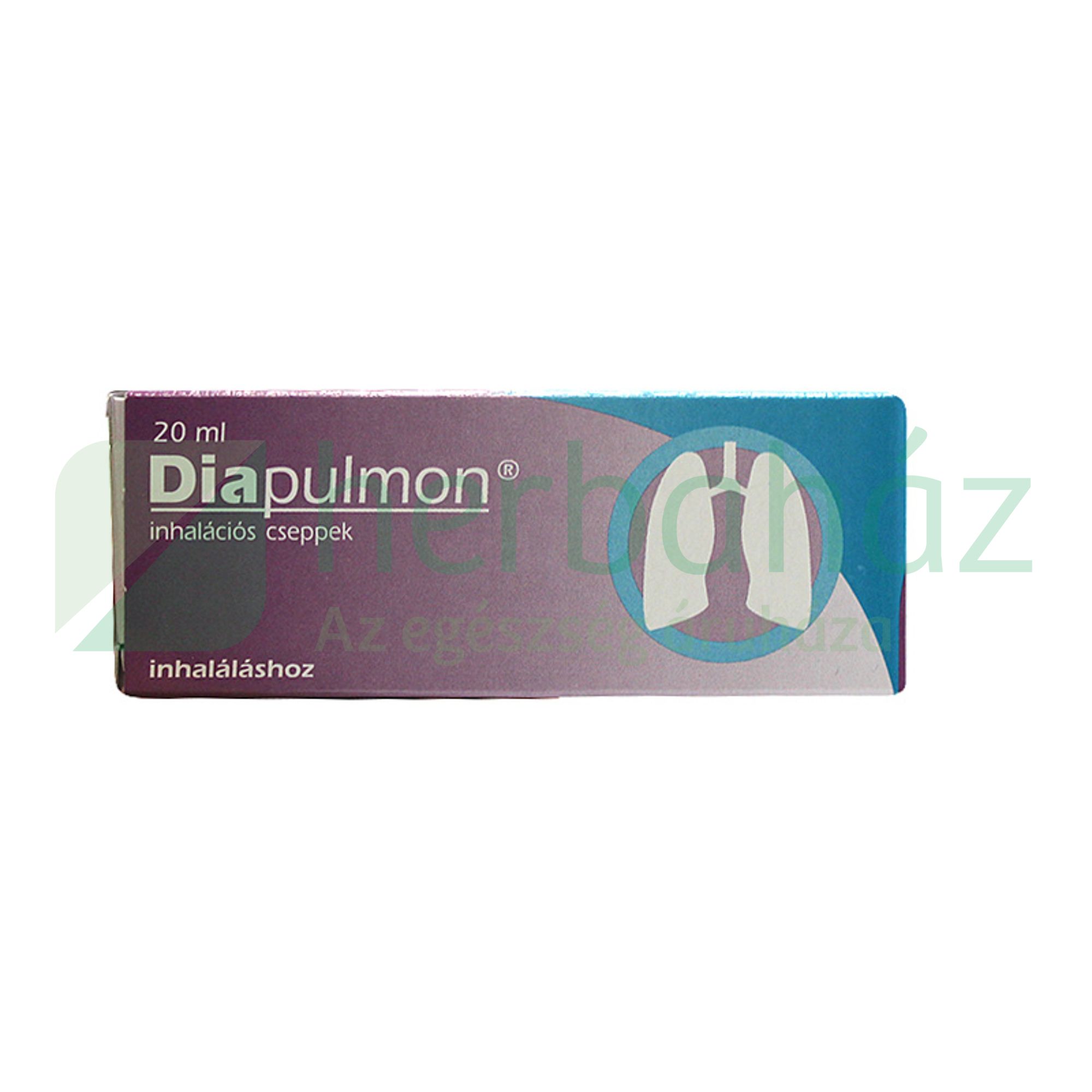 DIAPULMON INHALÁCIÓS CSEPPEK 20ML