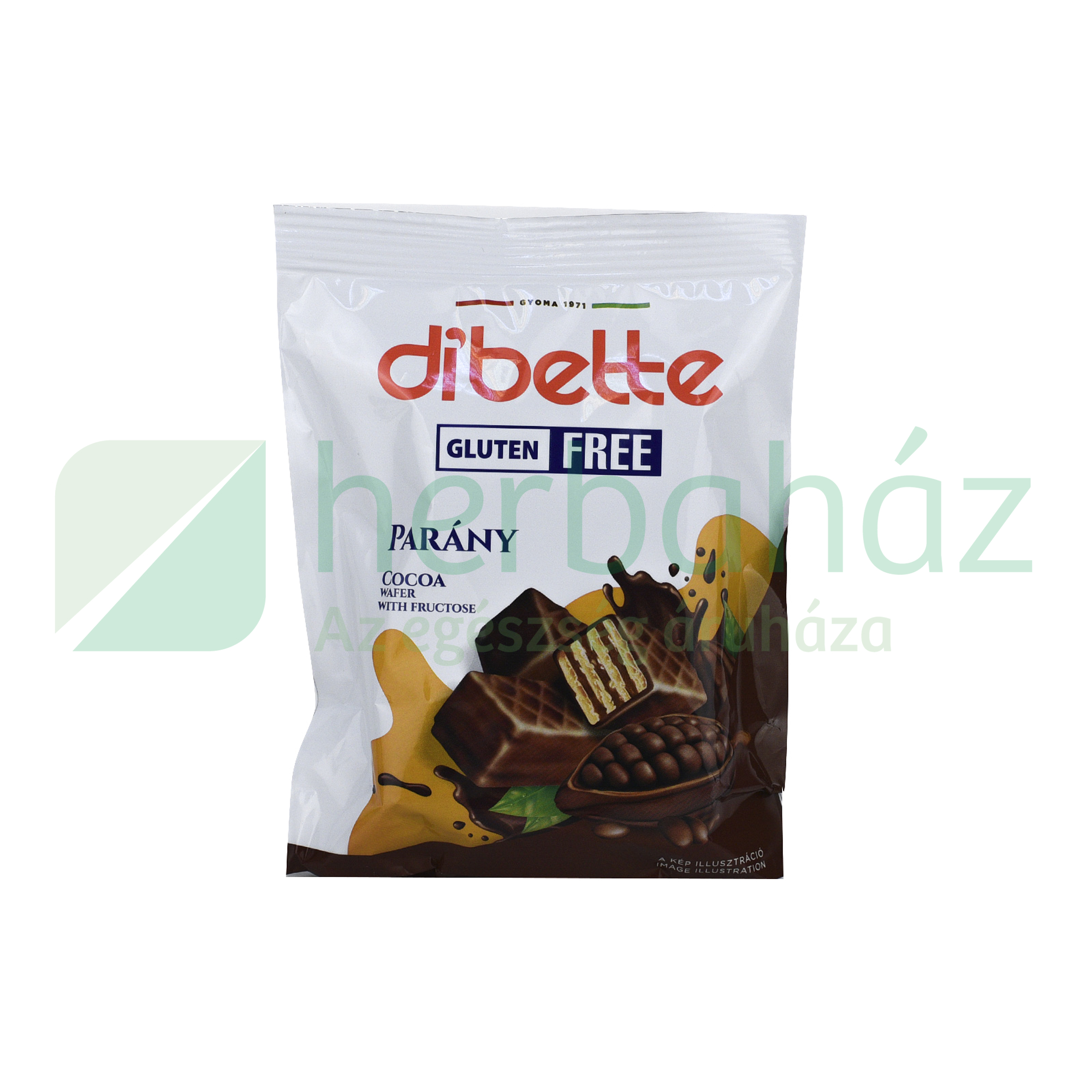 DIBETTE GLUTÉNMENTES PARÁNY FRUKTOZZAL 120G