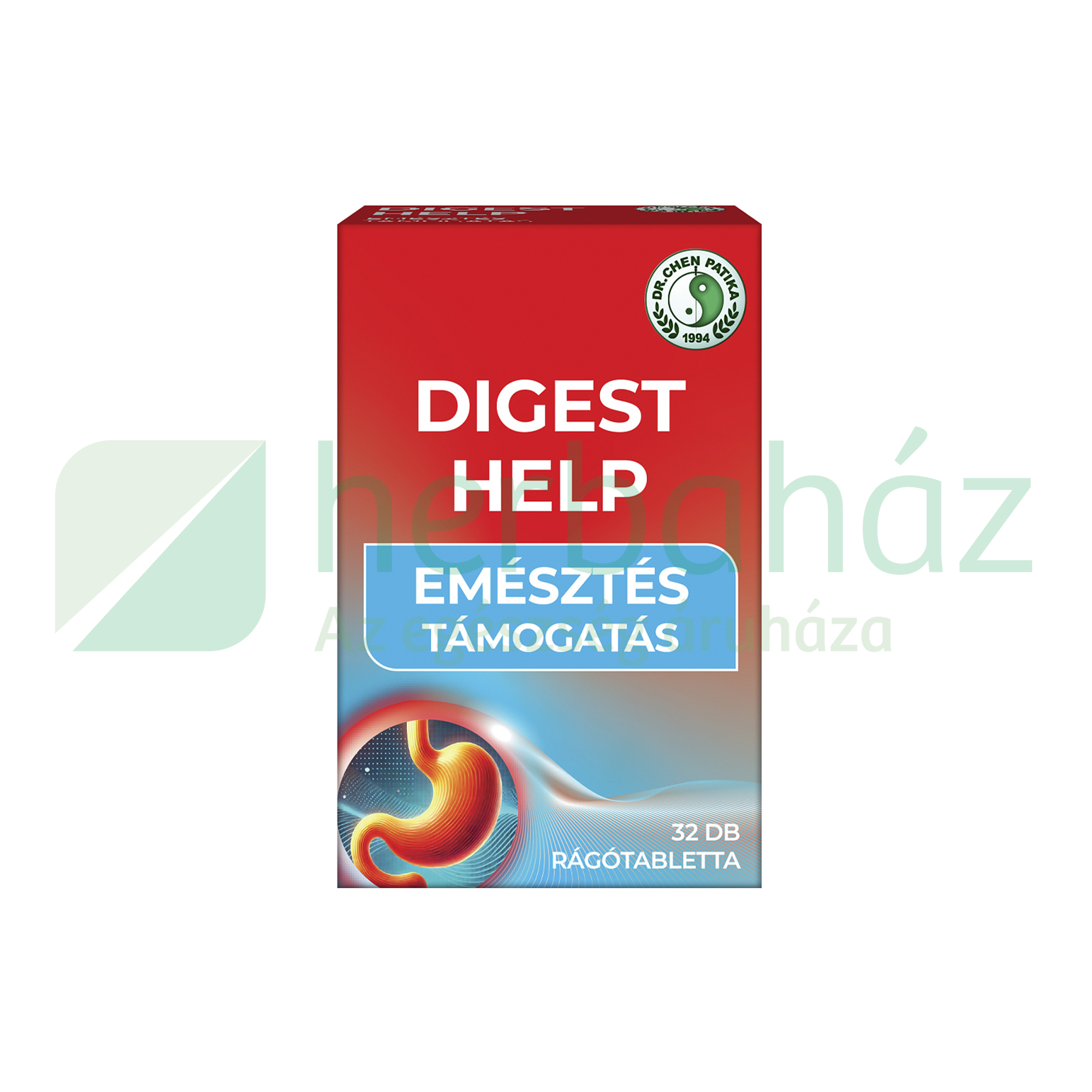 DR.CHEN DIGEST HELP EMÉSZTÉST TÁMOGATÓ RÁGÓTABLETTA 32DB