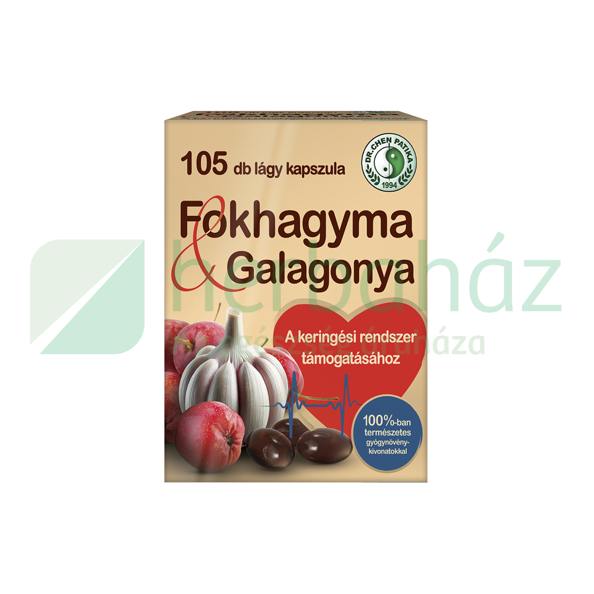 DR.CHEN FOKHAGYMA ÉS GALAGONYA KAPSZULA 105DB