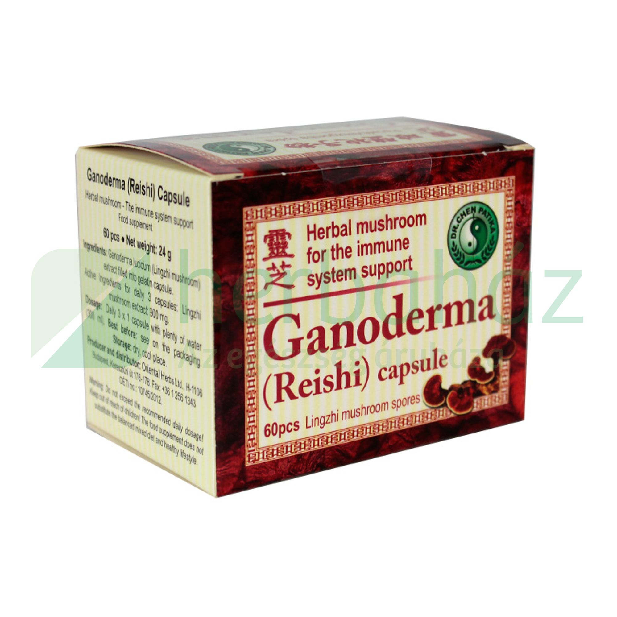 DR.CHEN GANODERMA KAPSZULA 60DB