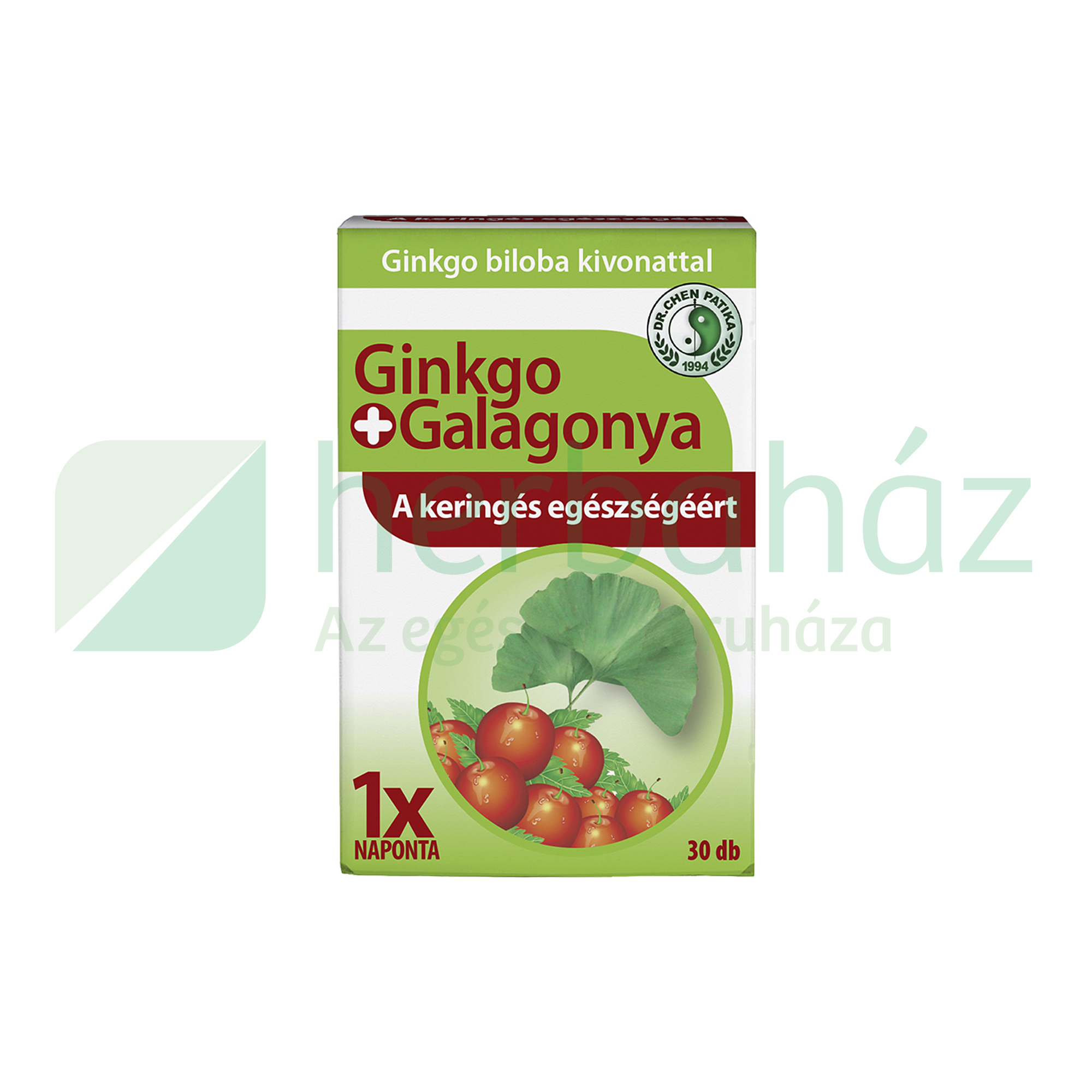 DR.CHEN GINKGO + GALAGONYA A KERINGÉS EGÉSZSÉGÉÉRT KAPSZULA 30DB