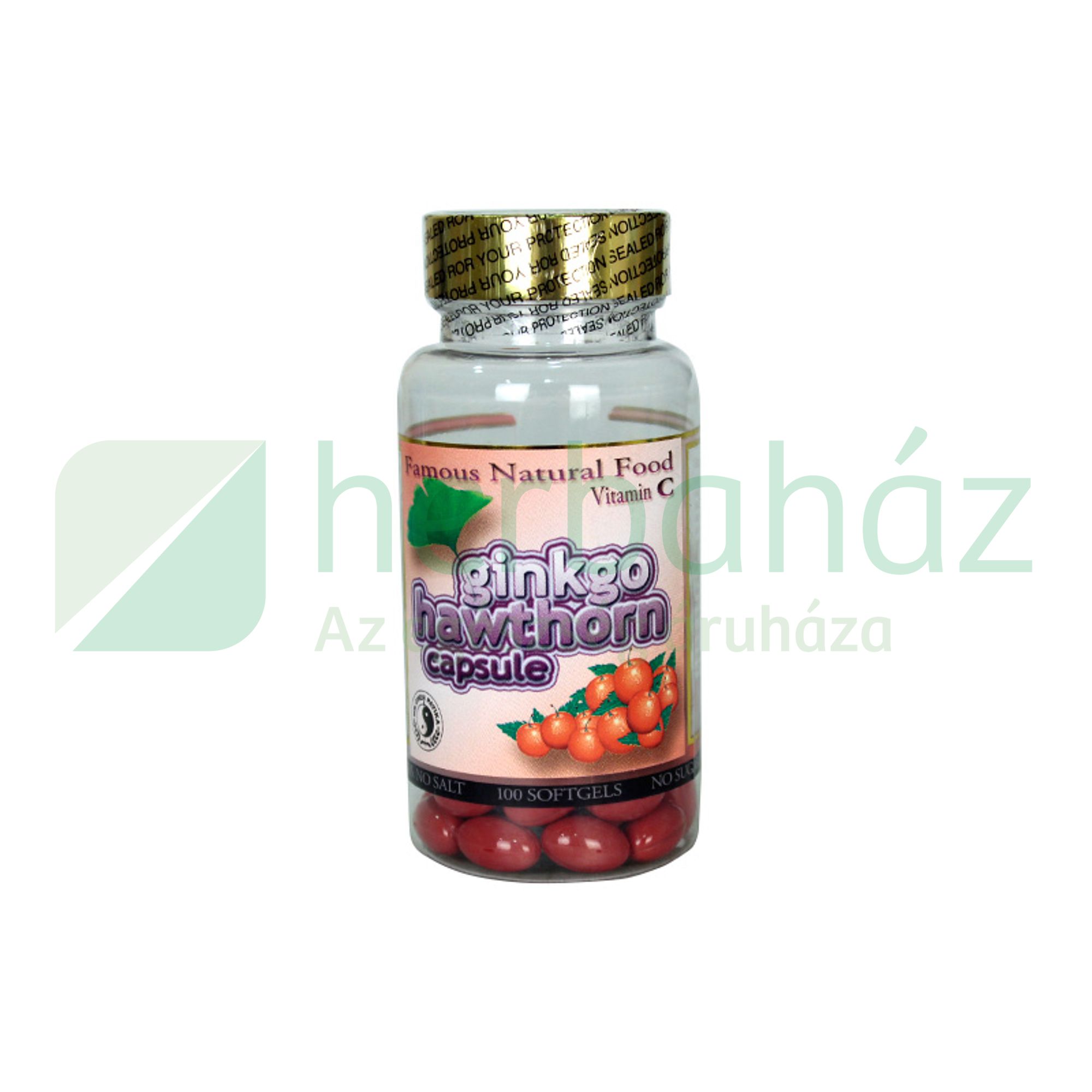 DR.CHEN GINKGO + GALAGONYA C-VITAMIN KAPSZULA 100DB