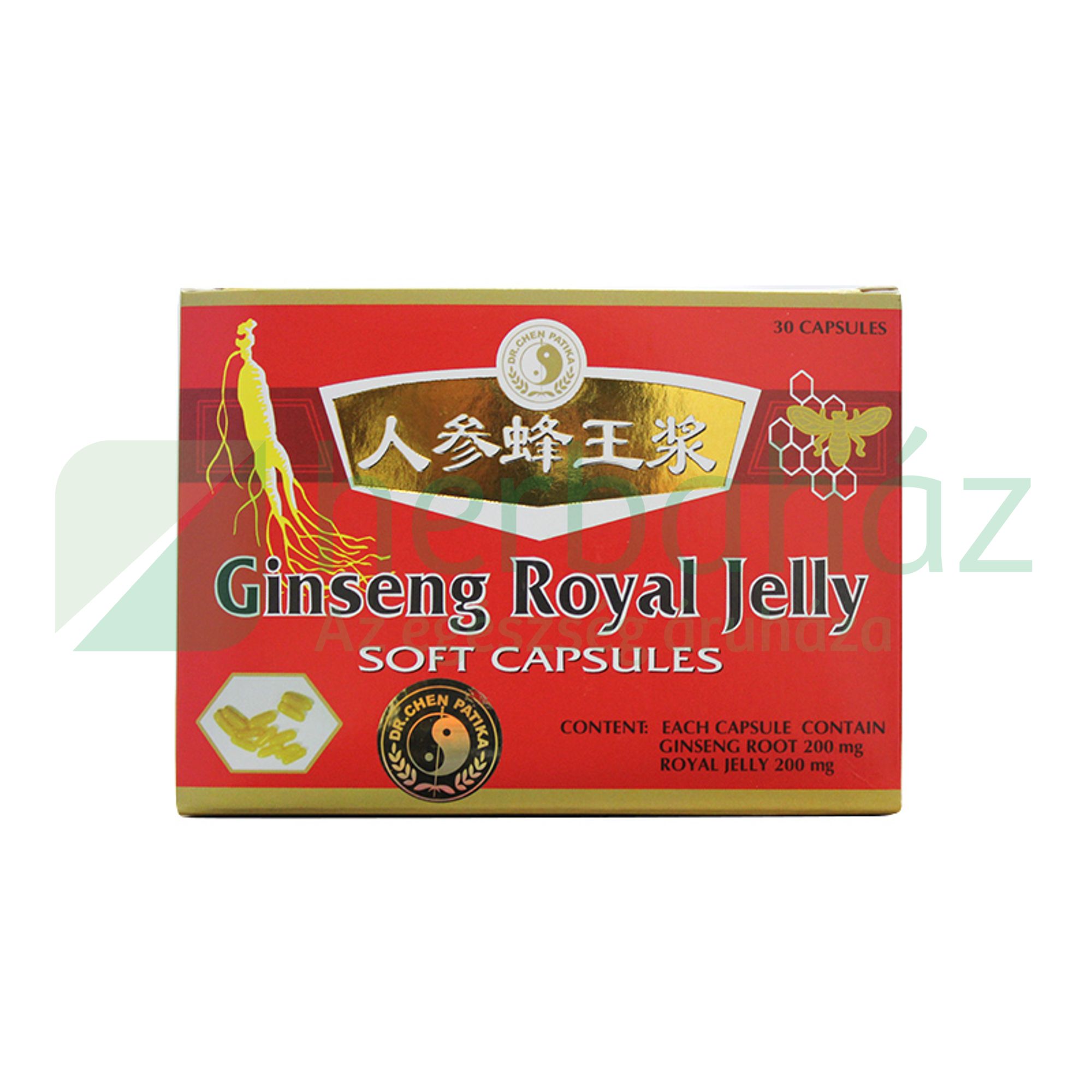 DR.CHEN GINSENG ROYAL JELLY KAPSZULA 30DB