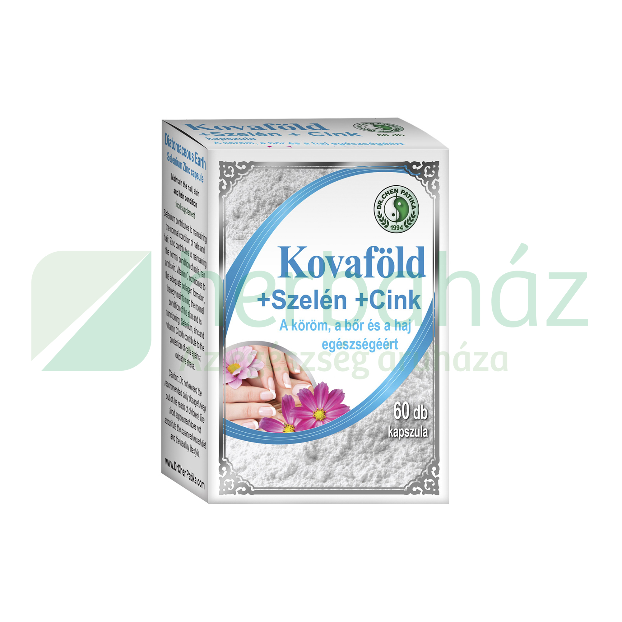 DR.CHEN KOVAFÖLD +SZELÉN + CINK KAPSZULA 60DB