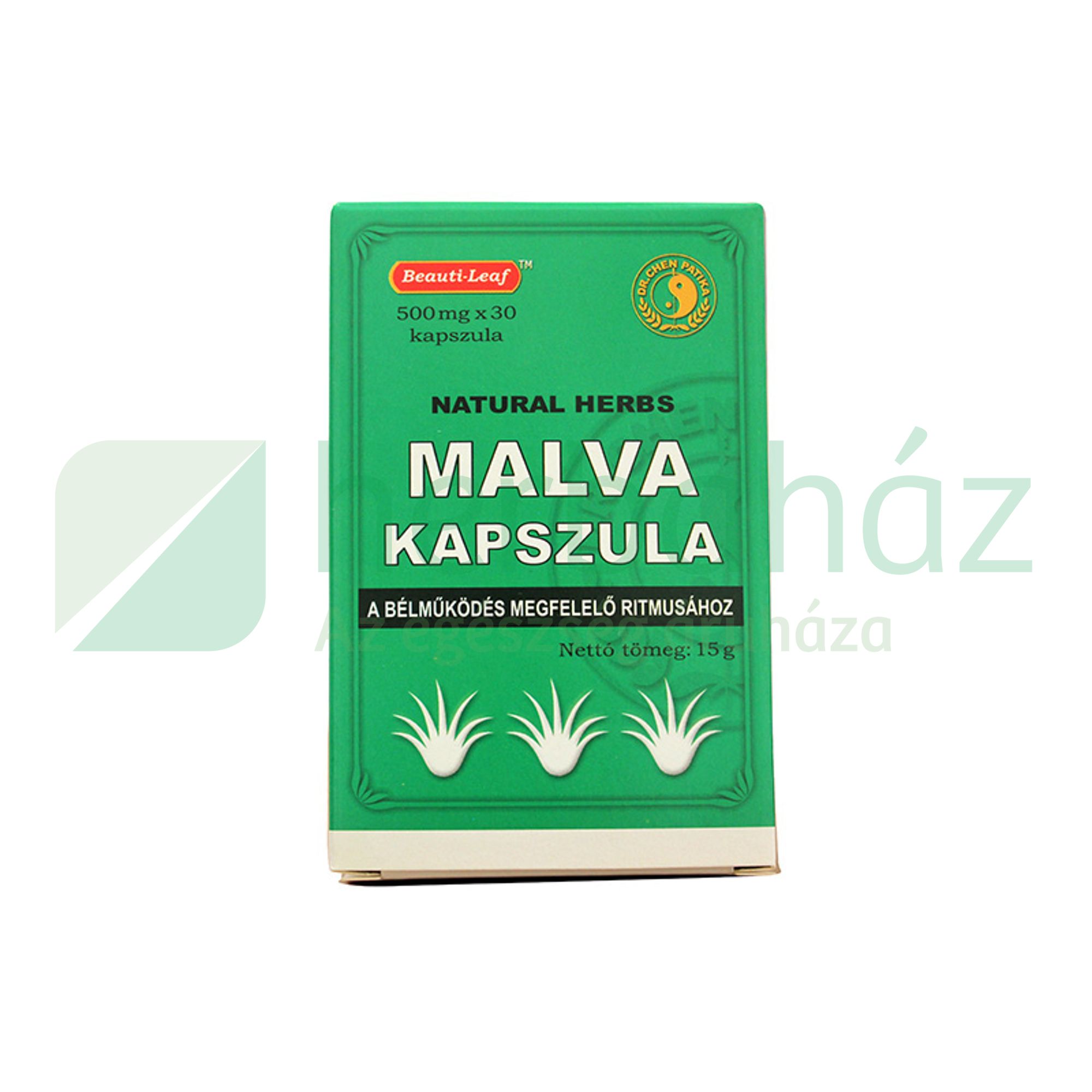 DR.CHEN MALVA 500MG KAPSZULA 30DB
