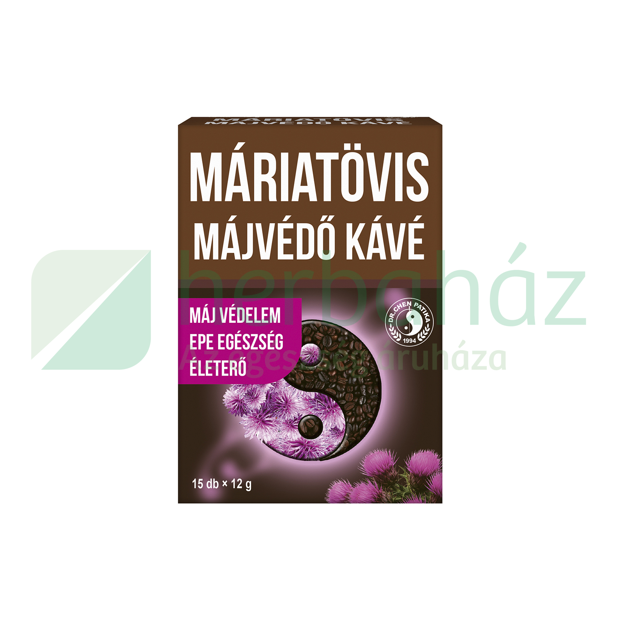 DR.CHEN MÁRIATÖVIS MÁJVÉDŐ KÁVÉ 15DB