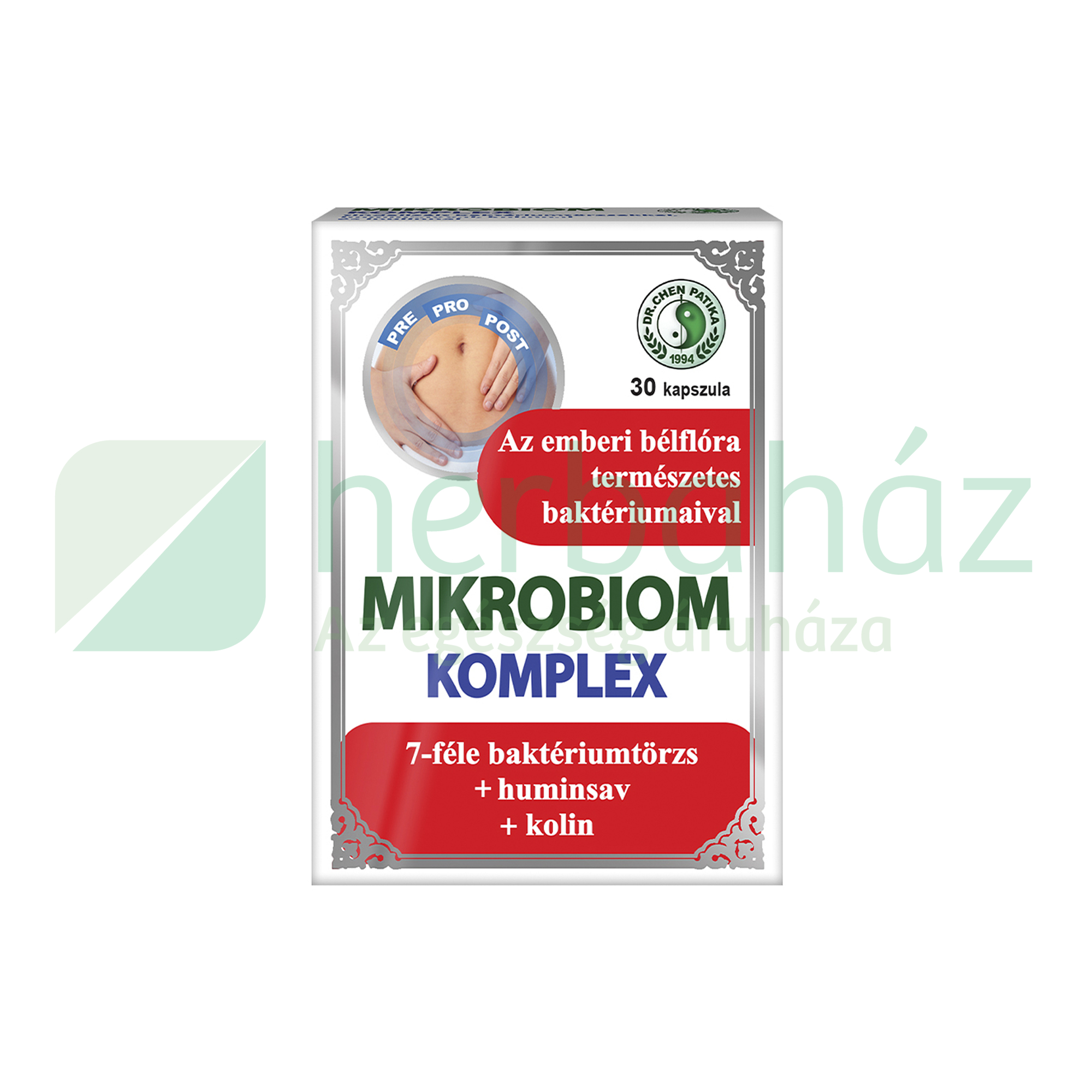 DR.CHEN MIKROBIOM KOMPLEX KAPSZULA 30DB