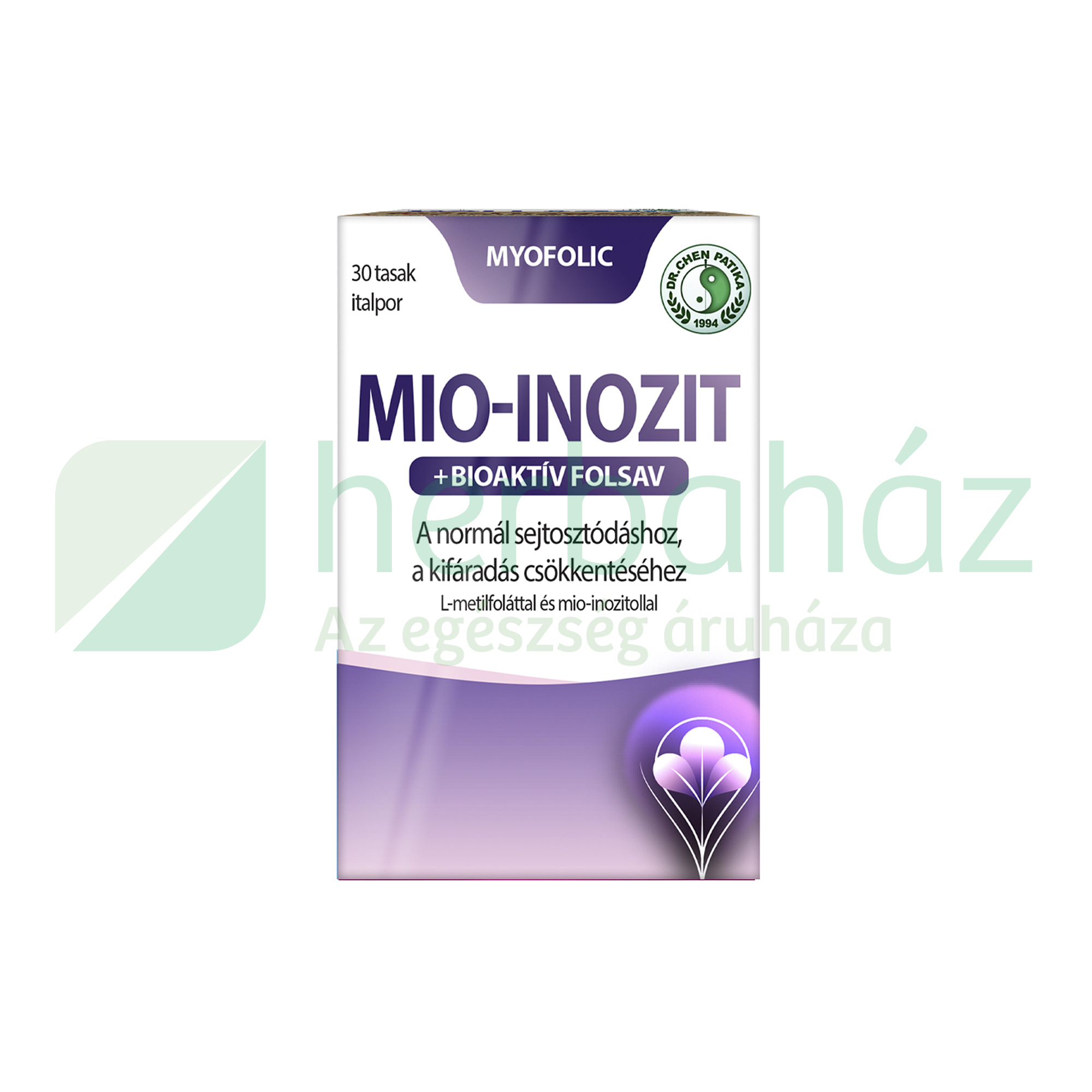 DR.CHEN MIO-INOZIT + BIOAKTÍV FOLSAV ITALPOR 30 TASAK