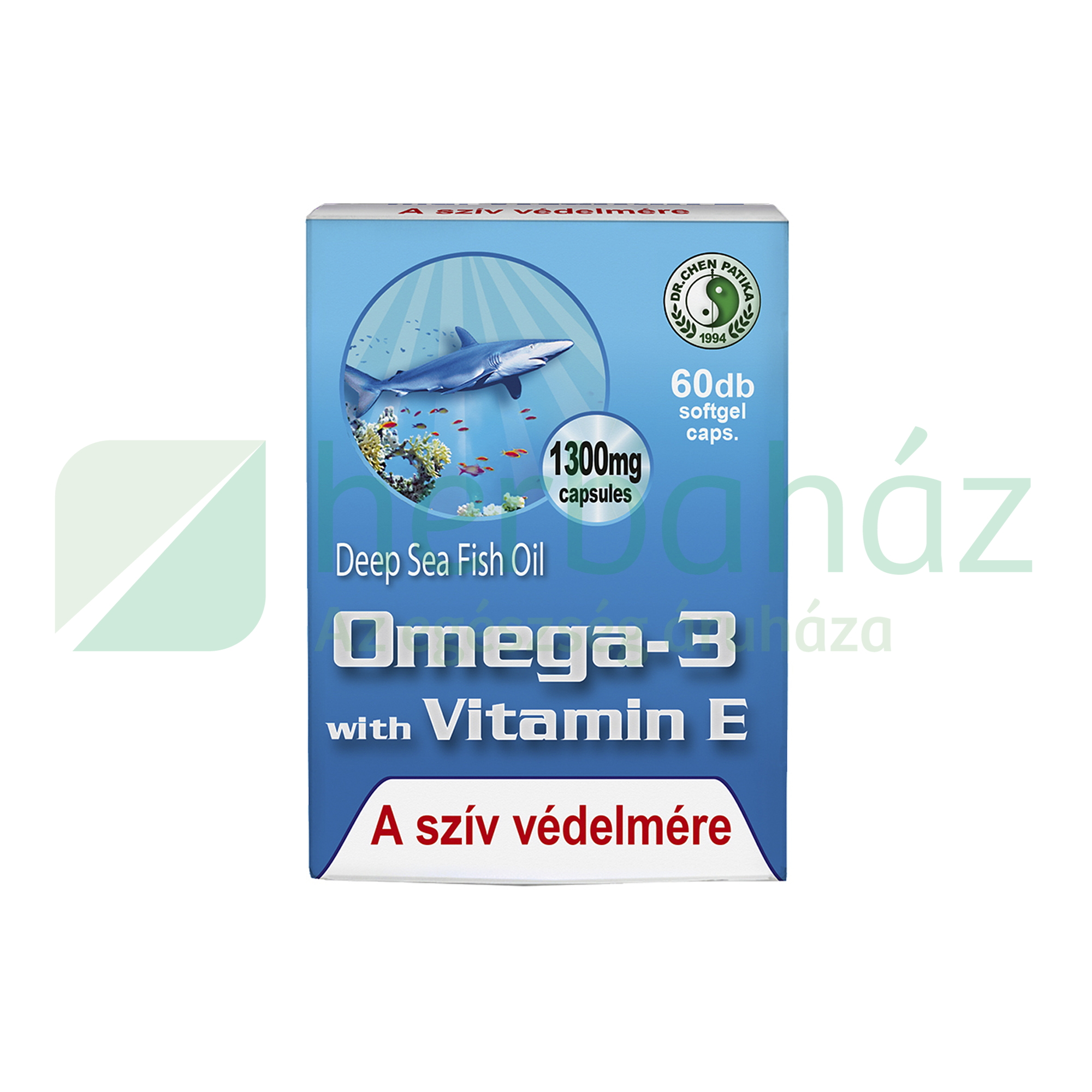 DR.CHEN OMEGA-3 KAPSZULA E-VITAMINNAL 60DB