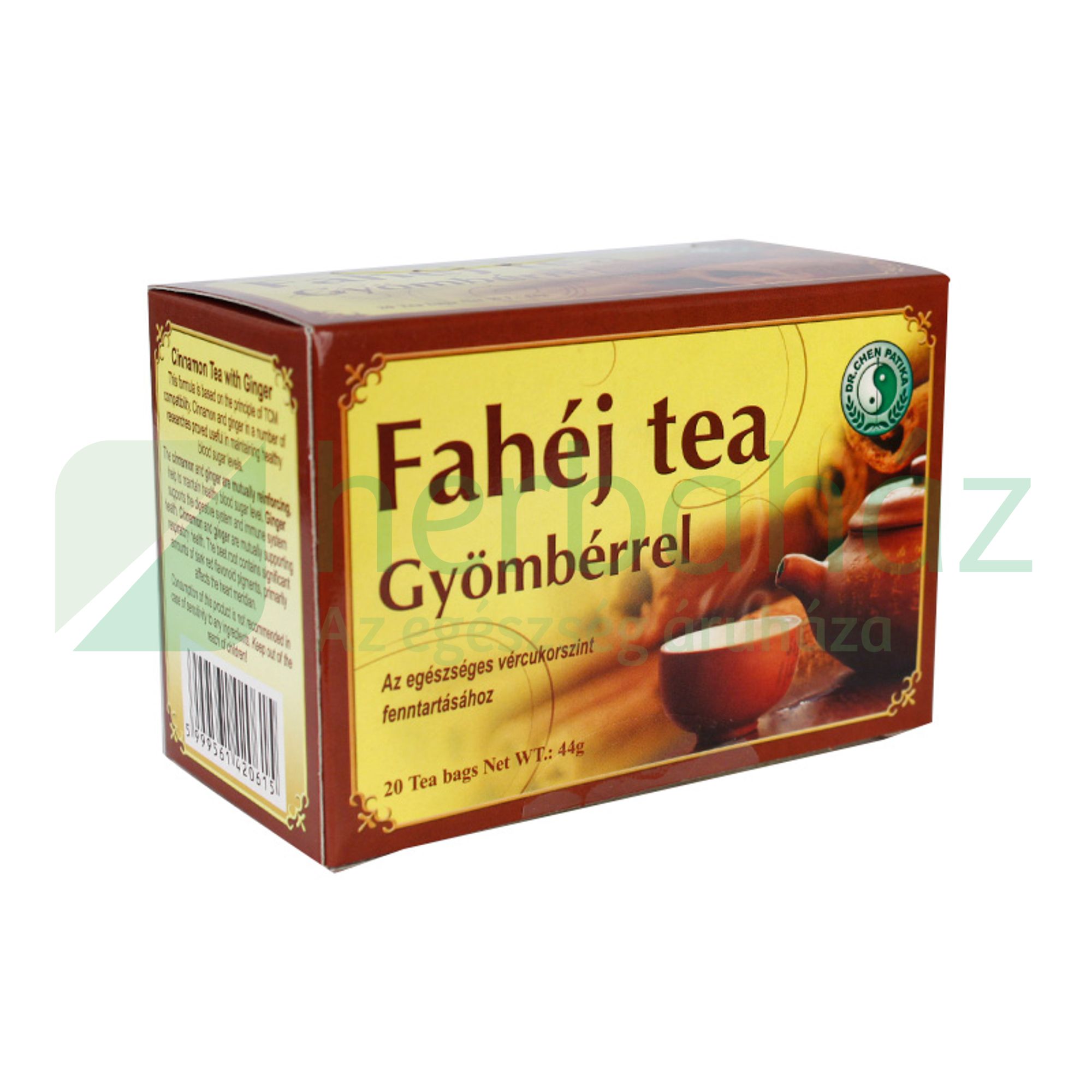 DR.CHEN TEA FAHÉJ GYÖMBÉRREL FILTERES 20DB