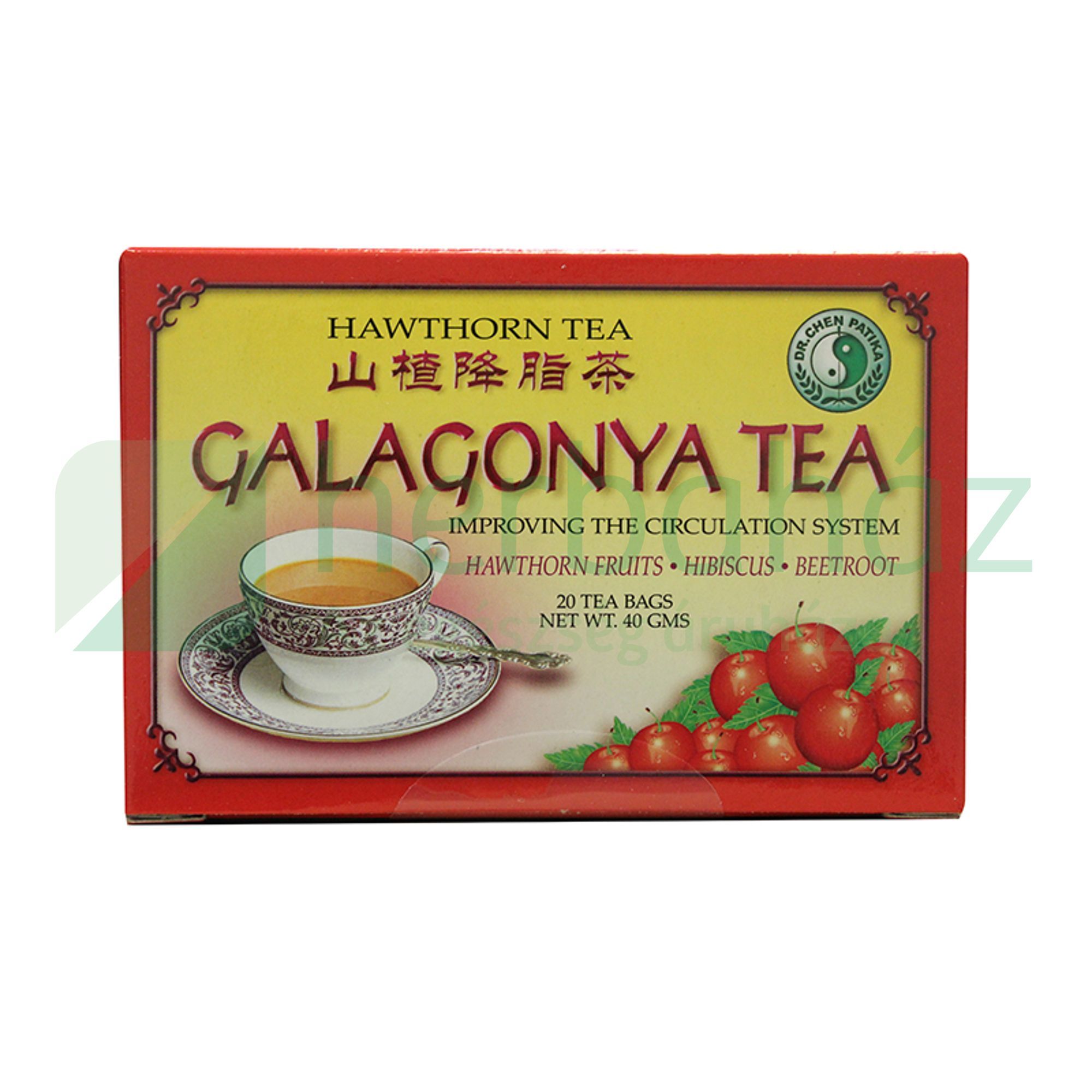 galagonya tea a szív egészségéért