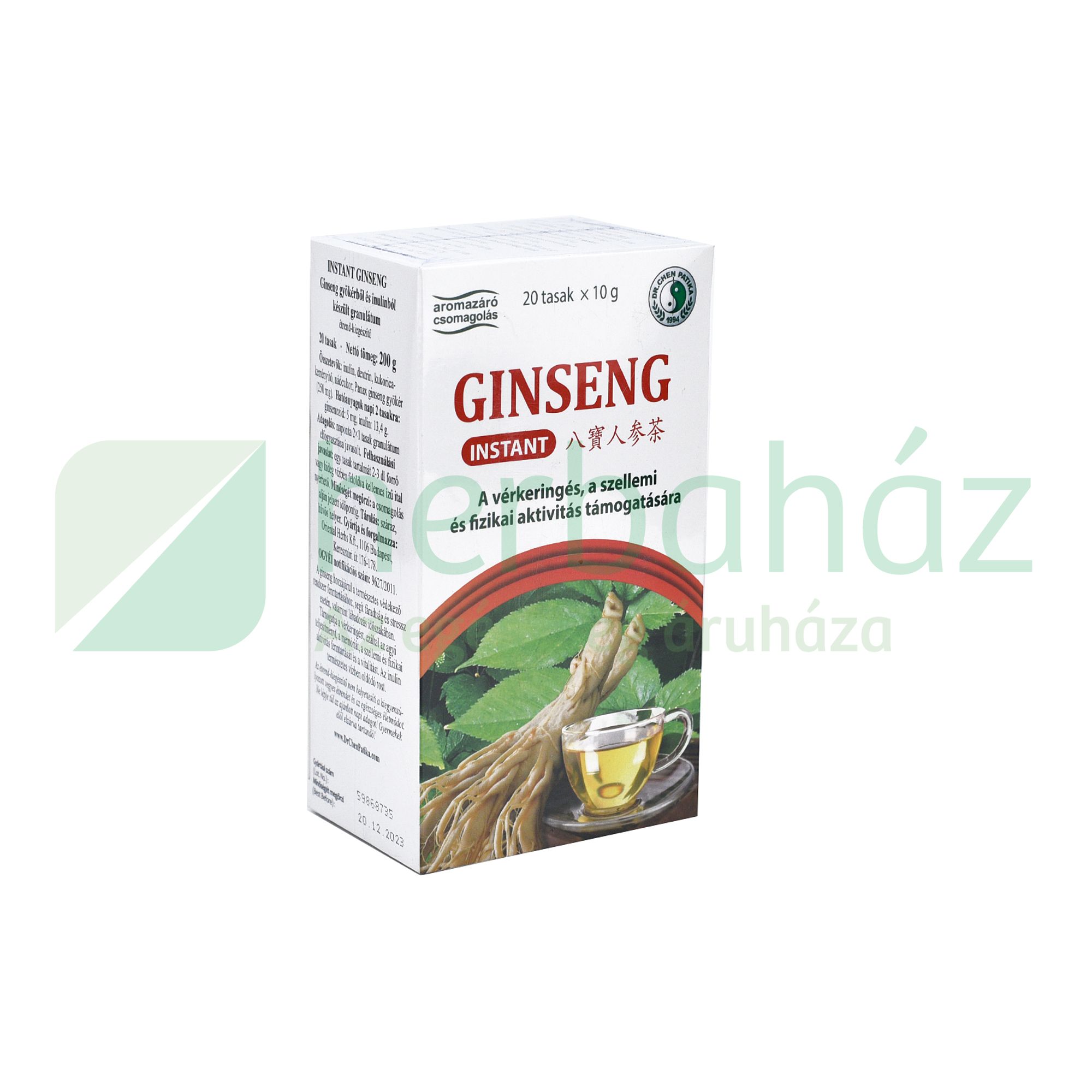 DR.CHEN TEA GINSENG INSTANT 200G