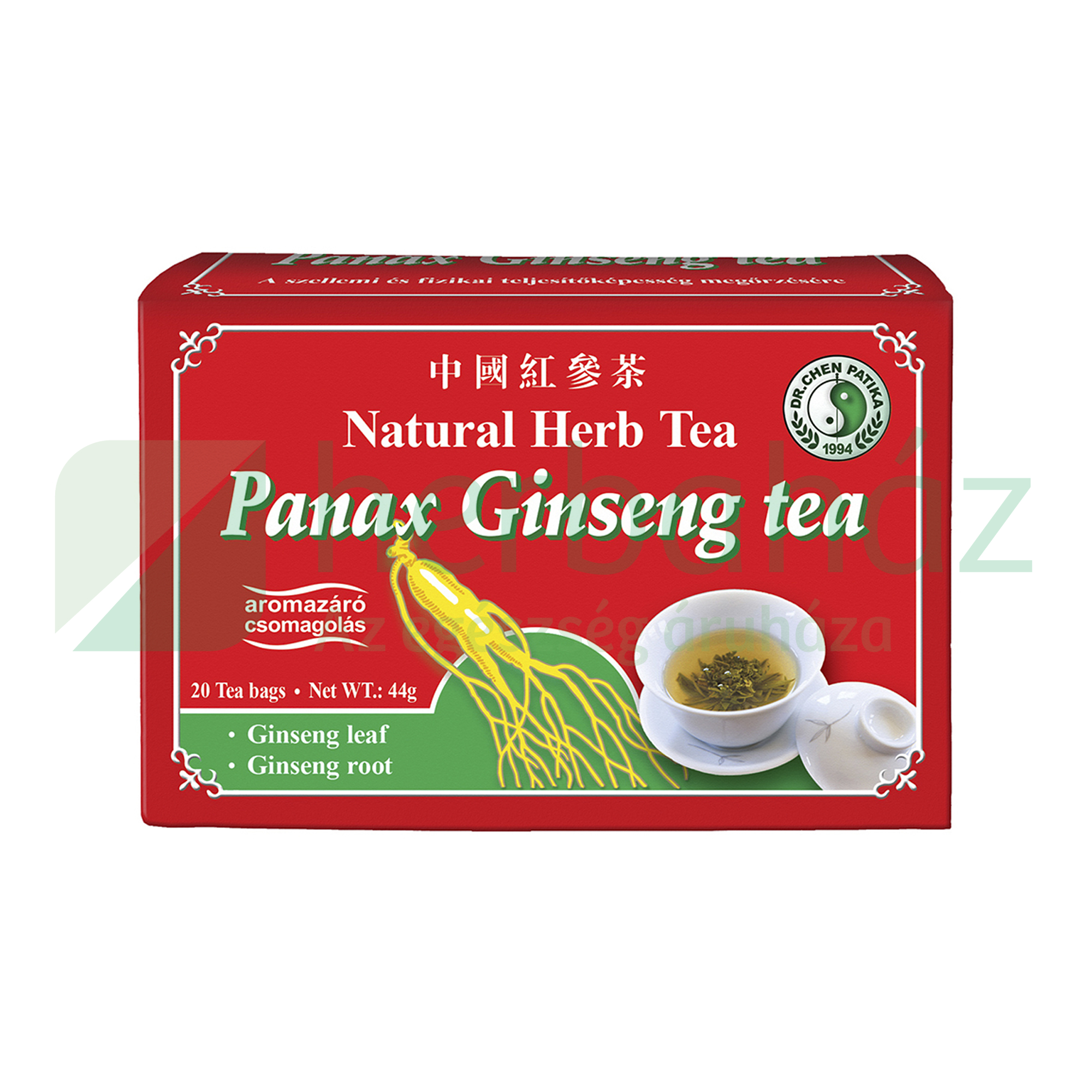 DR.CHEN TEA PANAX GINSENG FILTERES 20DB