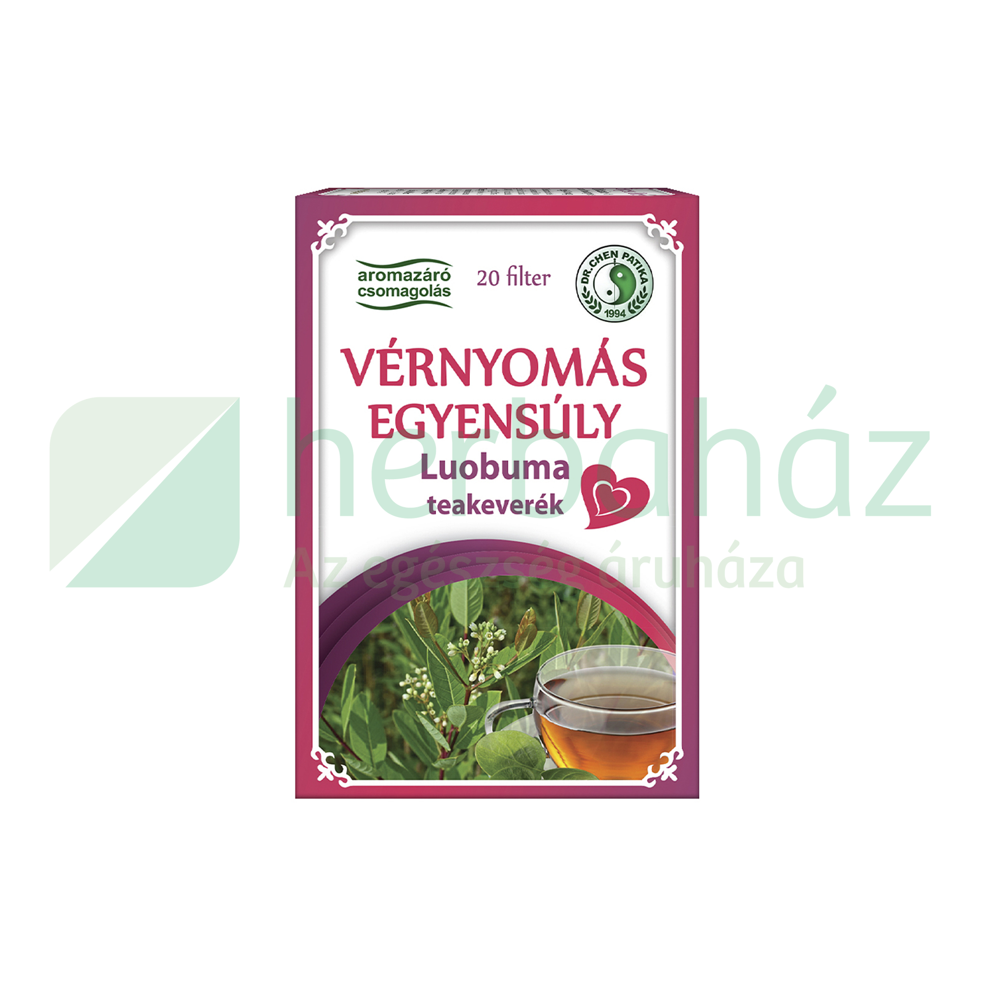 DR.CHEN TEAKEVERÉK VÉRNYOMÁS EGYENSÚLY LUOBUMA FILTERES 20DB