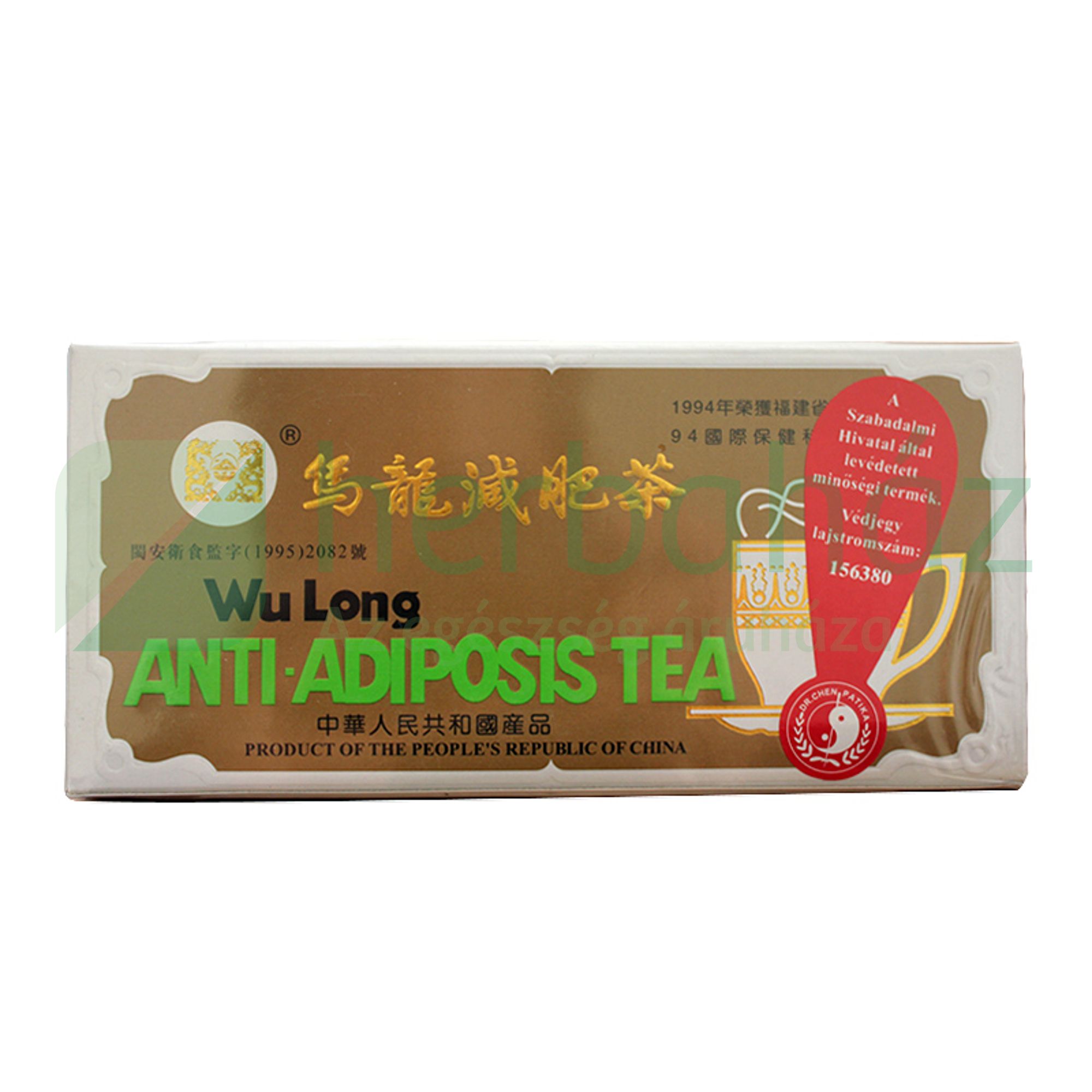 DR.CHEN WU LONG FILTERES TEA PAPÍRDOBOZOS 30DB