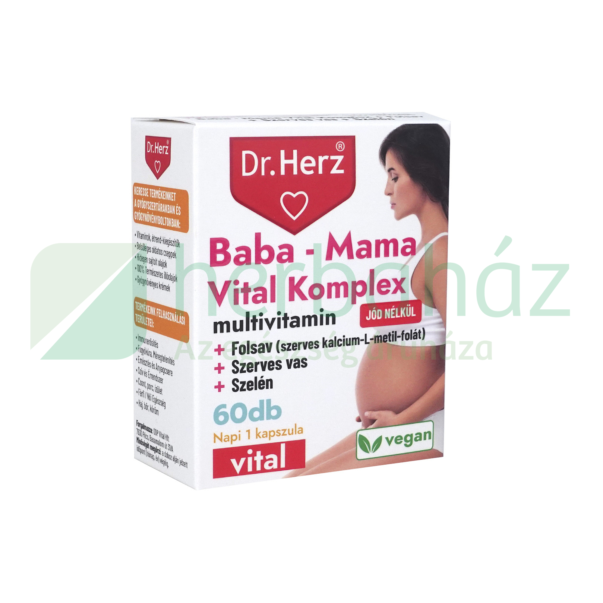 DR. HERZ BABA-MAMA VITAL KOMPLEX KAPSZULA 60DB