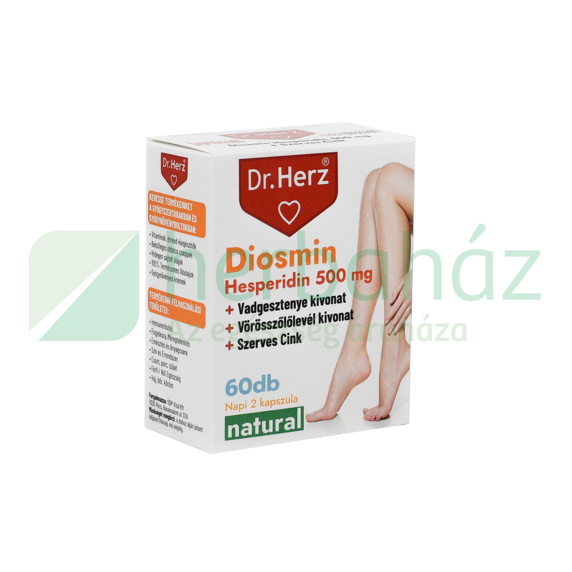 DR. HERZ DIOZMIN HESZPERIDIN 500MG 60DB
