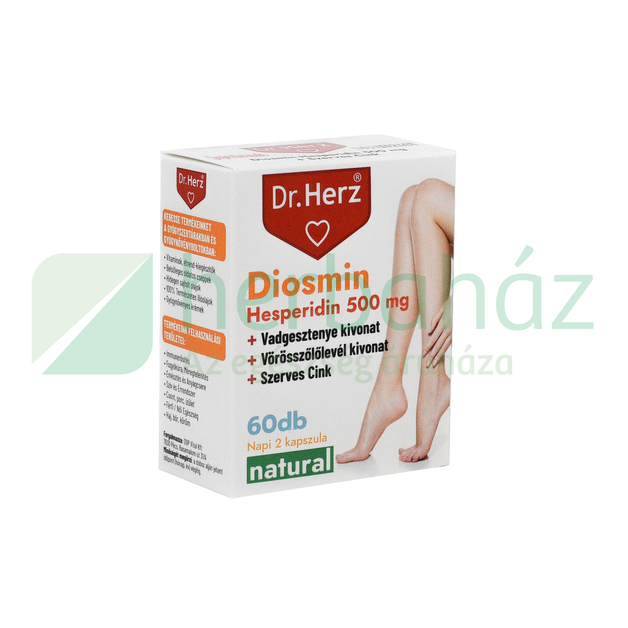 DR. HERZ DIOSMIN HESPERIDIN 500MG 60DB