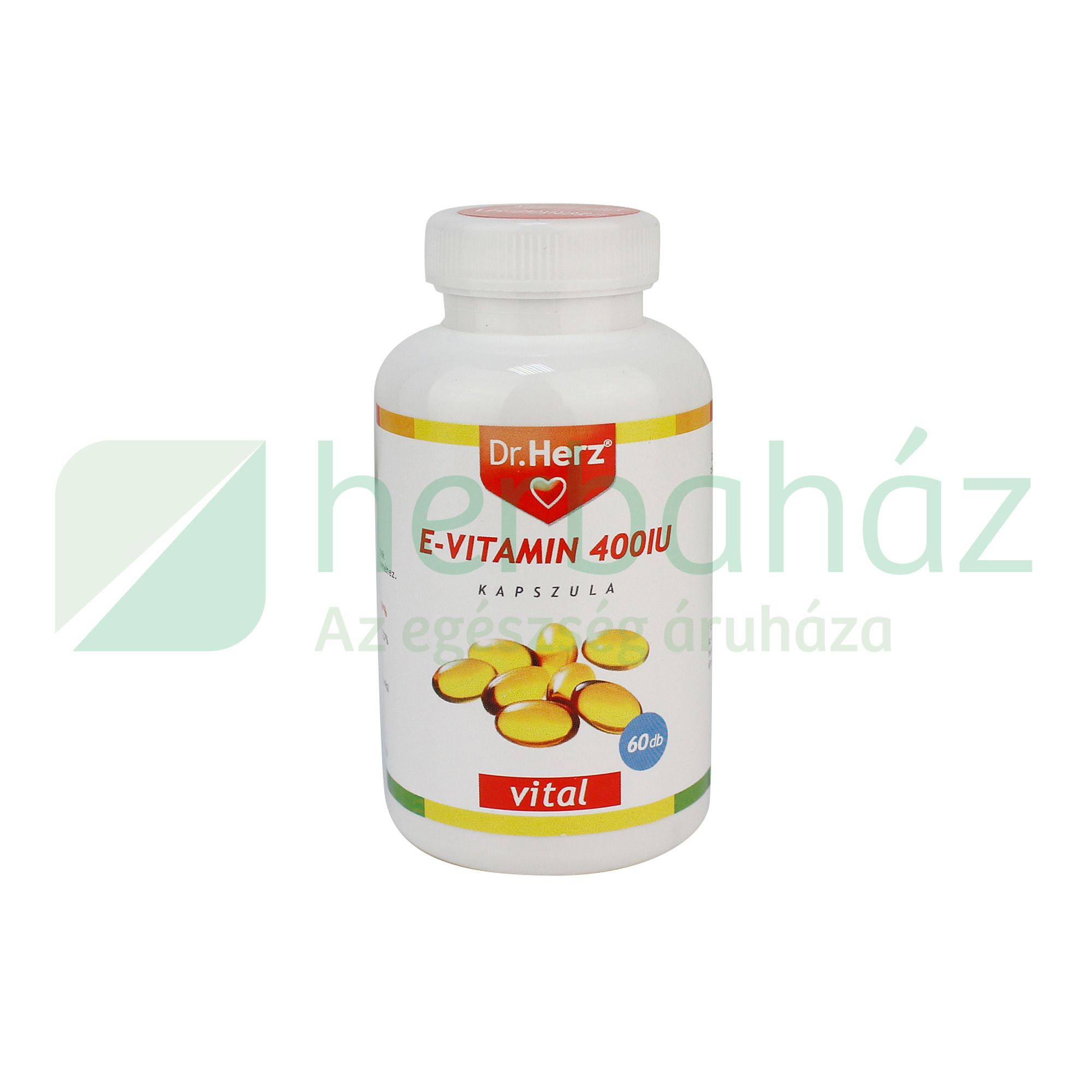 DR. HERZ E-VITAMIN 400IU KAPSZULA 60DB