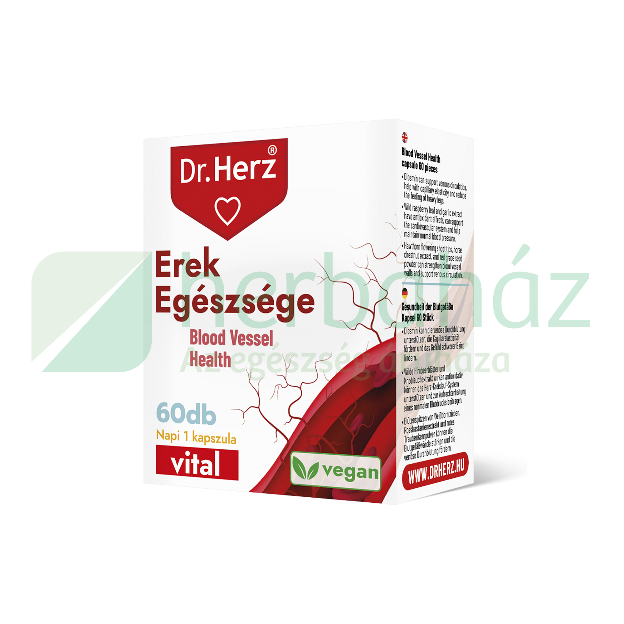 DR. HERZ EREK EGÉSZSÉGE KAPSZULA 60DB
