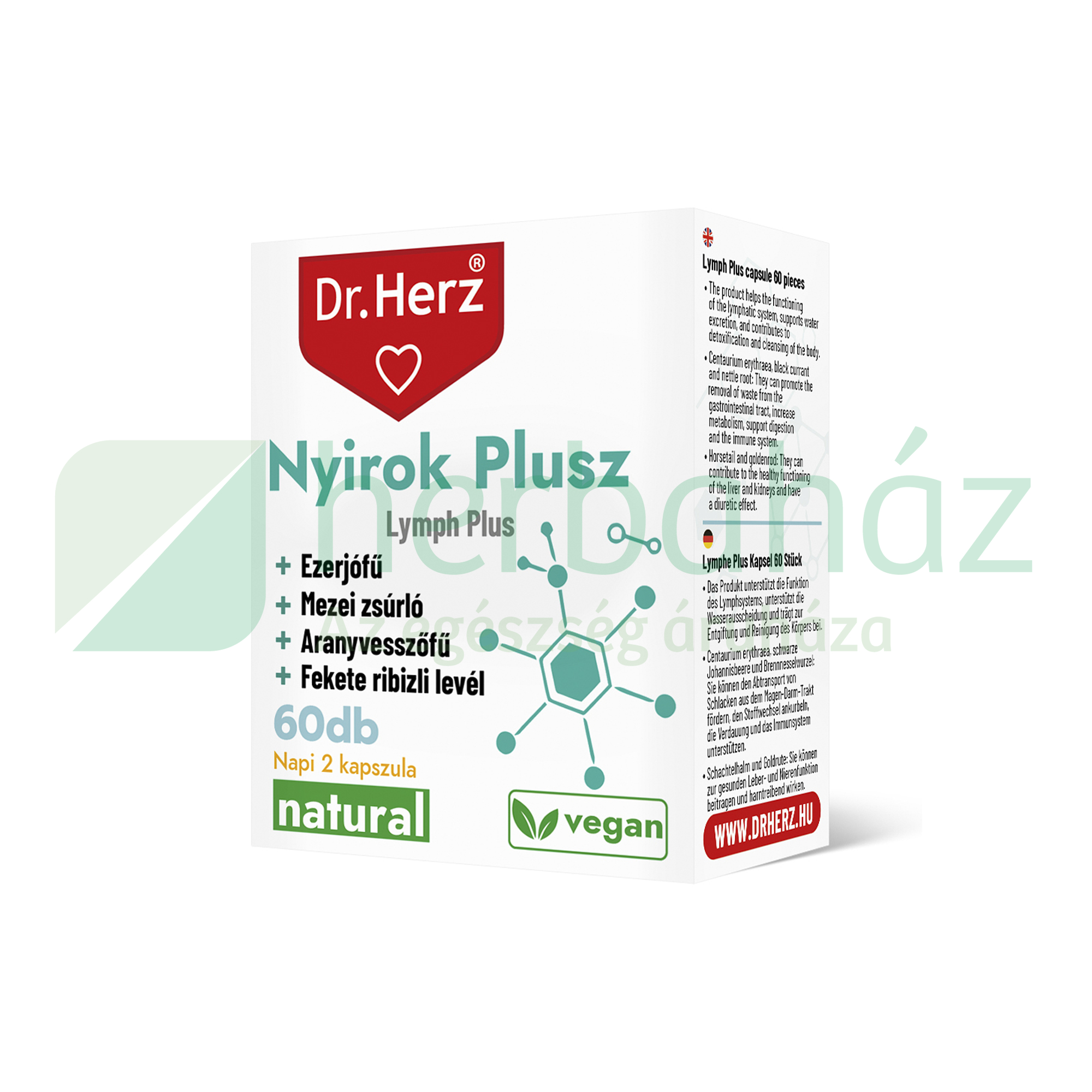 DR. HERZ NYIROK PLUSZ KAPSZULA 60DB