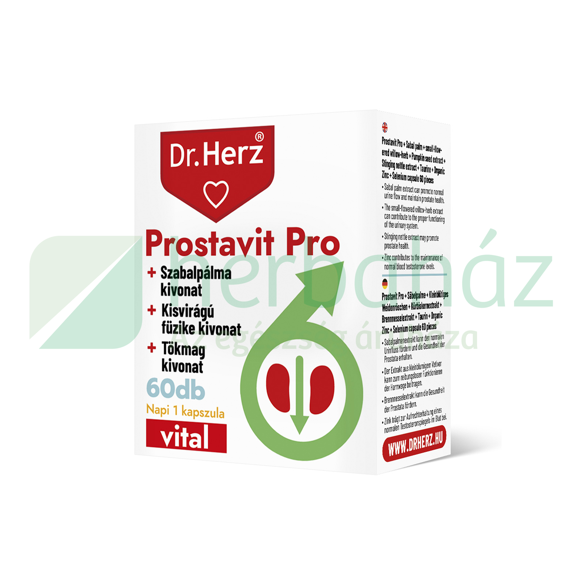 DR. HERZ PROSTAVIT PRO KAPSZULA 60DB