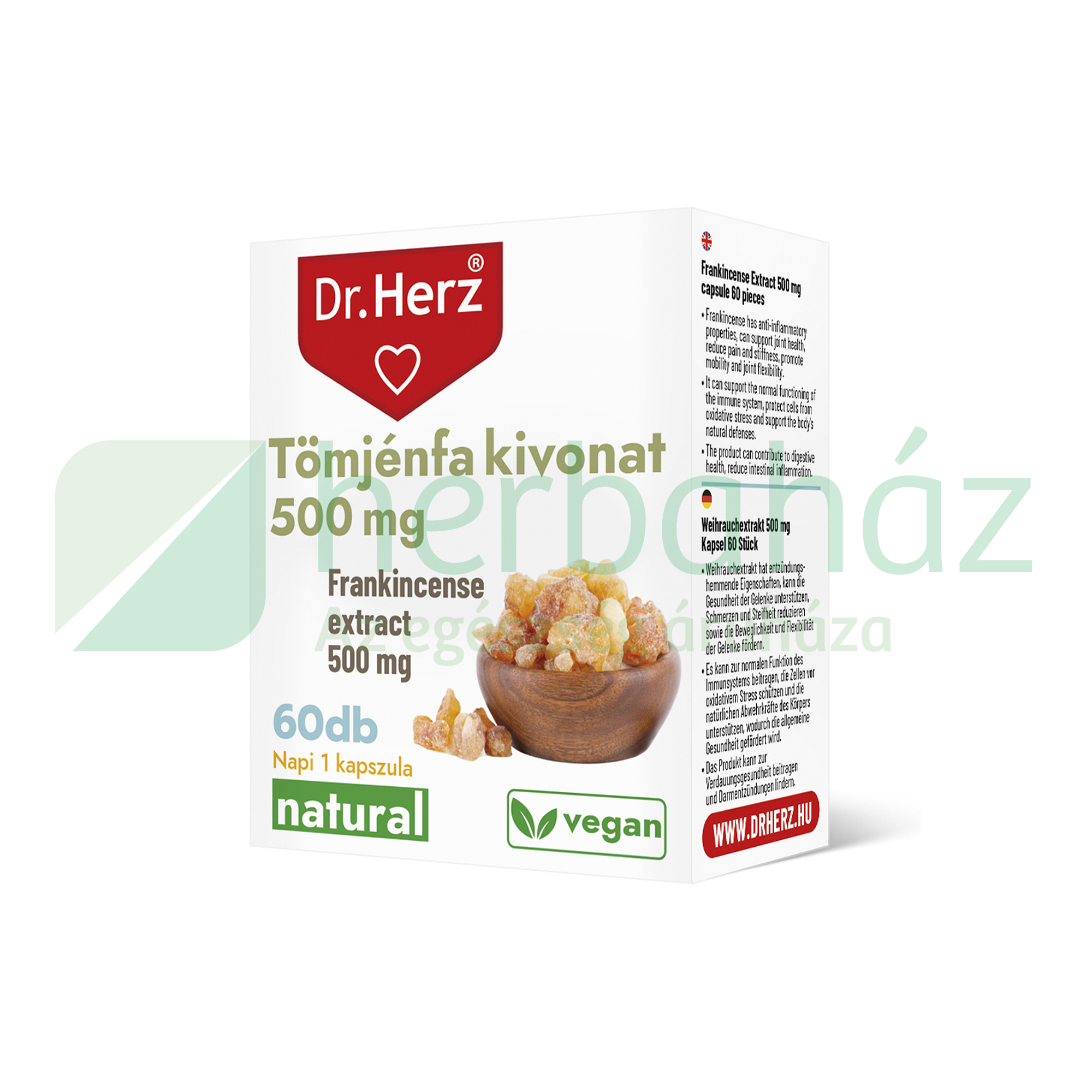 DR. HERZ TÖMJÉNFA KIVONAT KAPSZULA 60DB