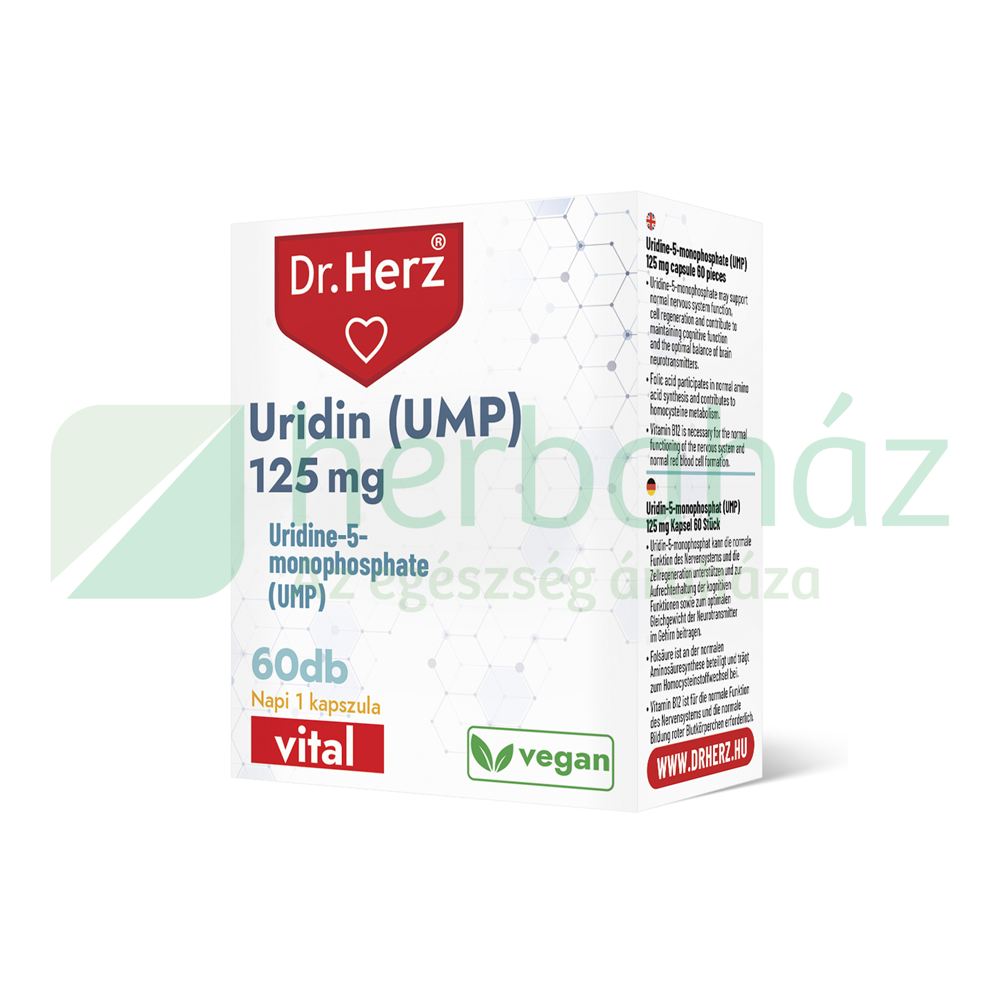 DR. HERZ URIDIN (UMP) 125MG KAPSZULA 60DB