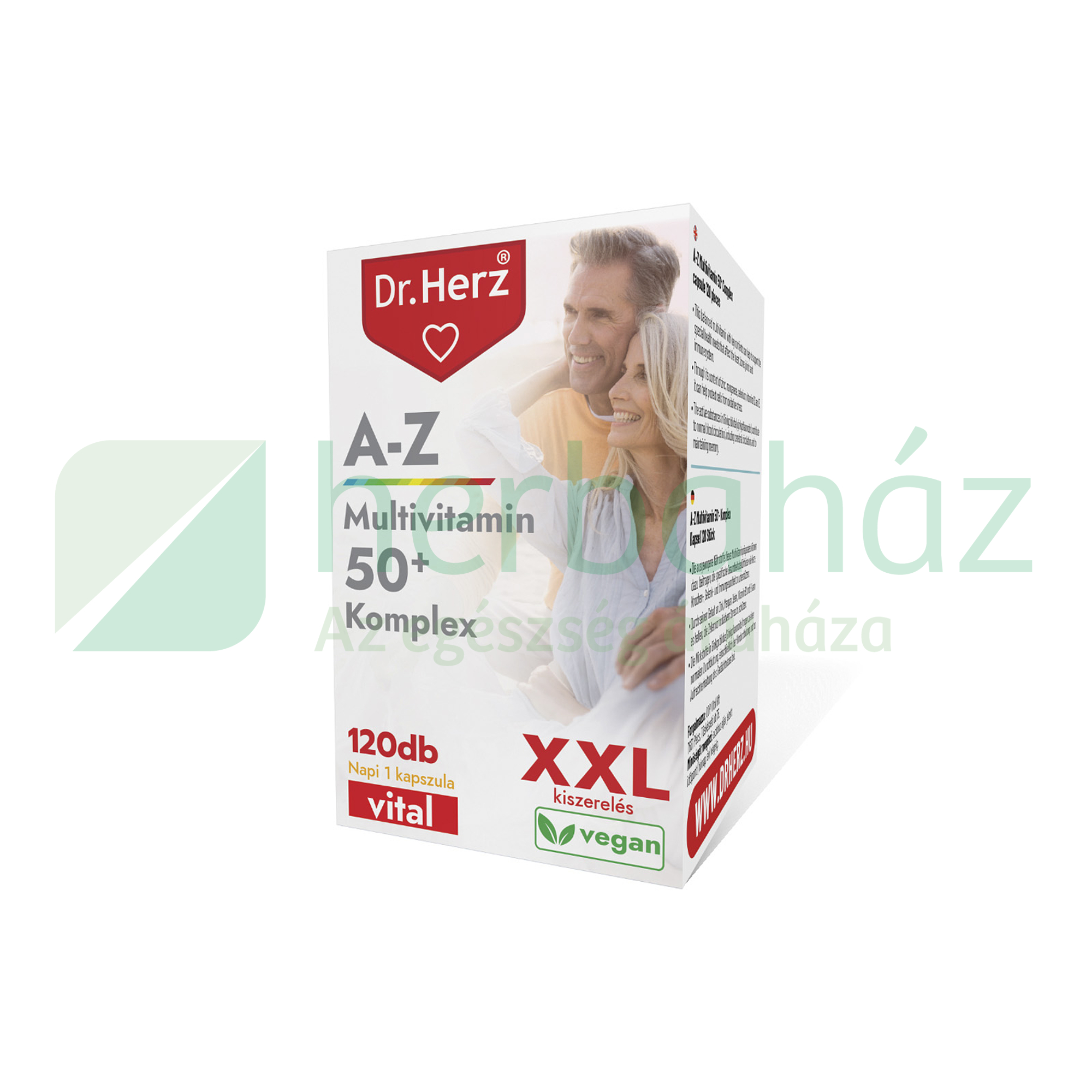 DR. HERZ XXL A-Z MULTIVITAMIN KOMPLEX 50+ KAPSZULA 120DB