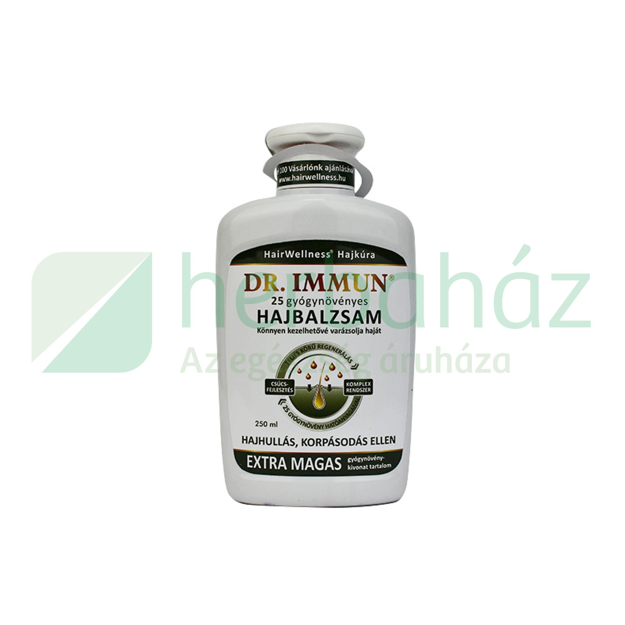 DR.IMMUN 25 GYÓGYNÖVÉNYES HAJBALZSAM 250ML