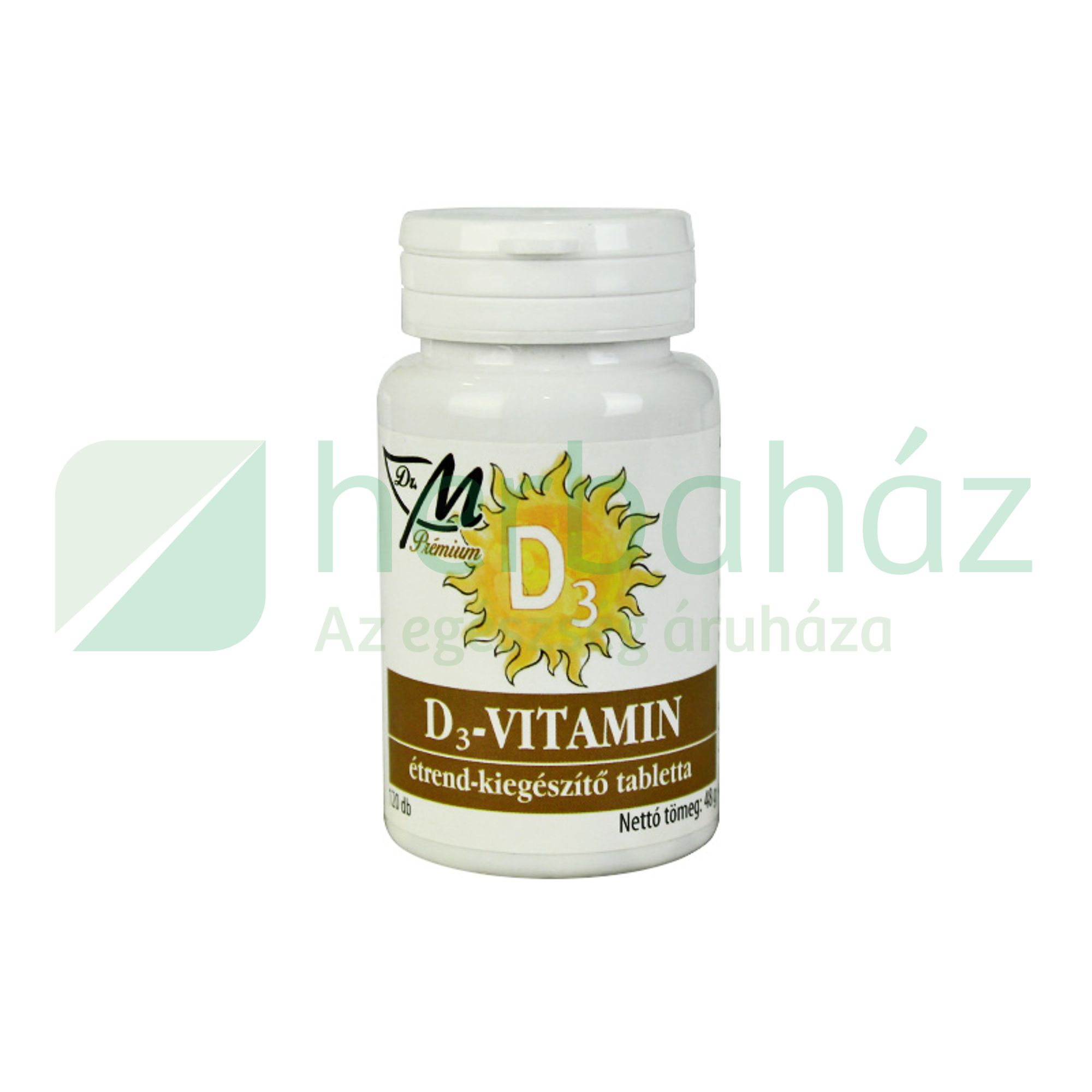 DR.M PRÉMIUM D3 -VITAMIN TABLETTA 120DB