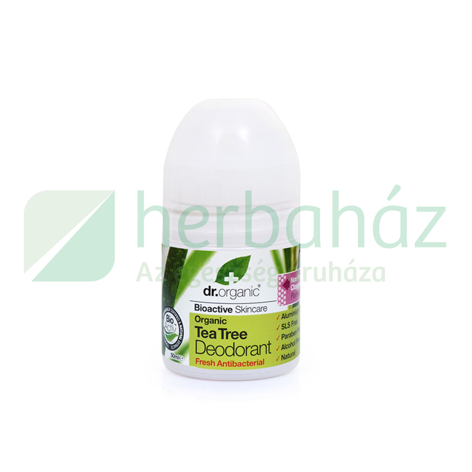 DR.ORGANIC GOLYÓS DEZODOR TEAFA 50ML