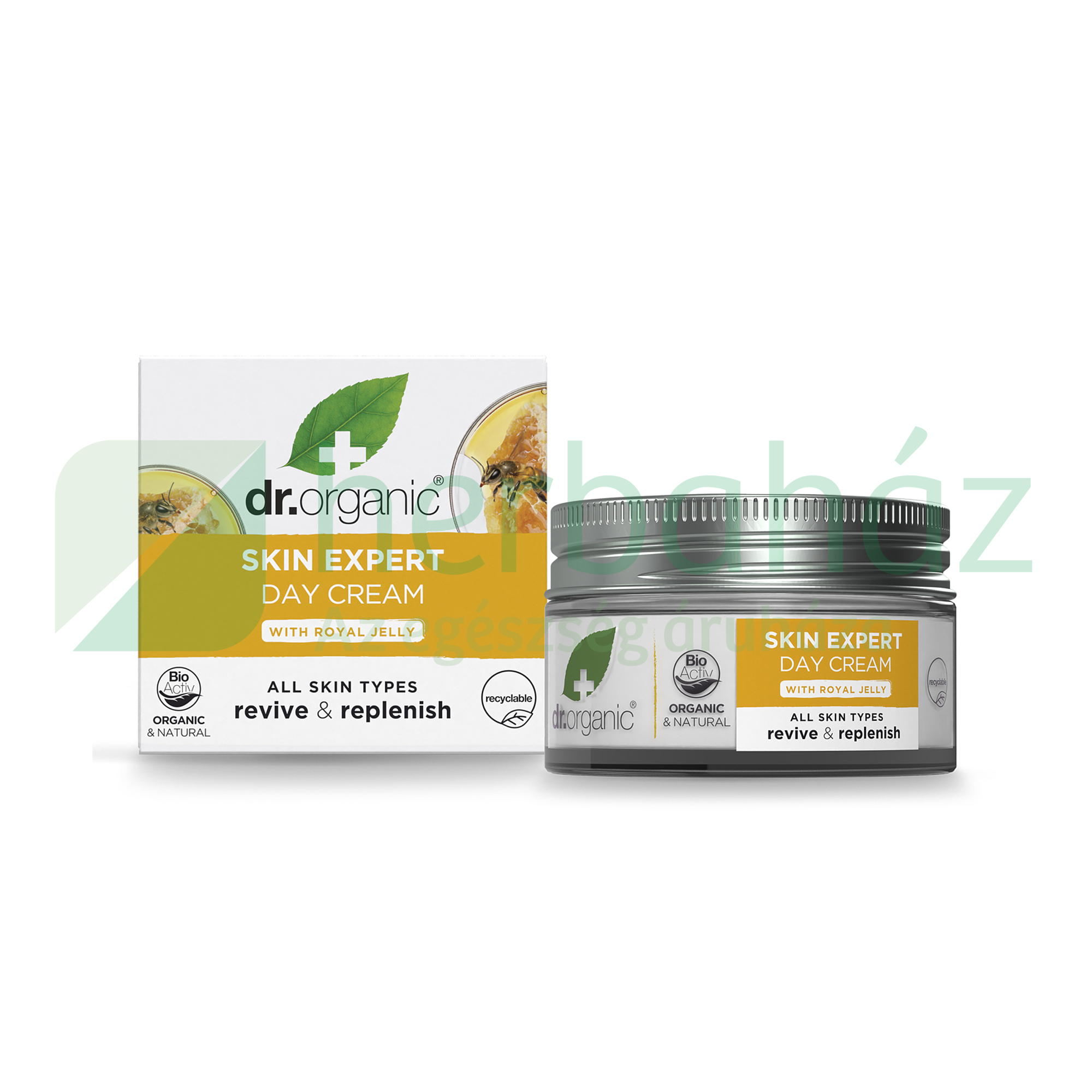 DR.ORGANIC NAPPALI KRÉM BIO MÉHPEMPŐVEL 50ML