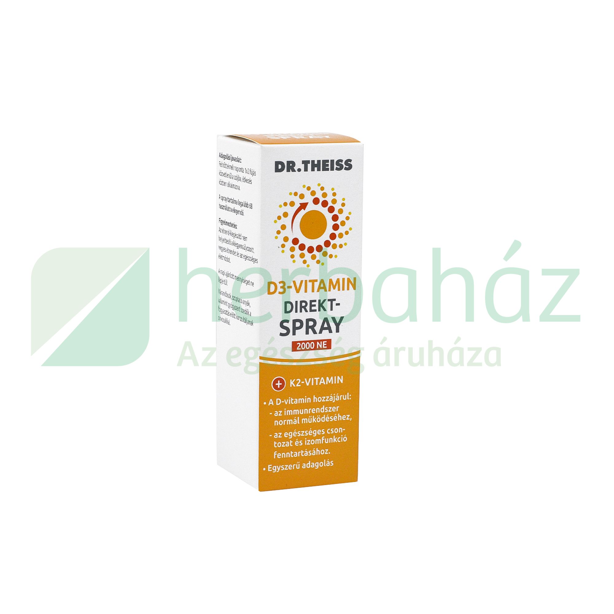 DR. THEISS D3-VITAMIN DIREKT-SPRAY 2000NE 20ML