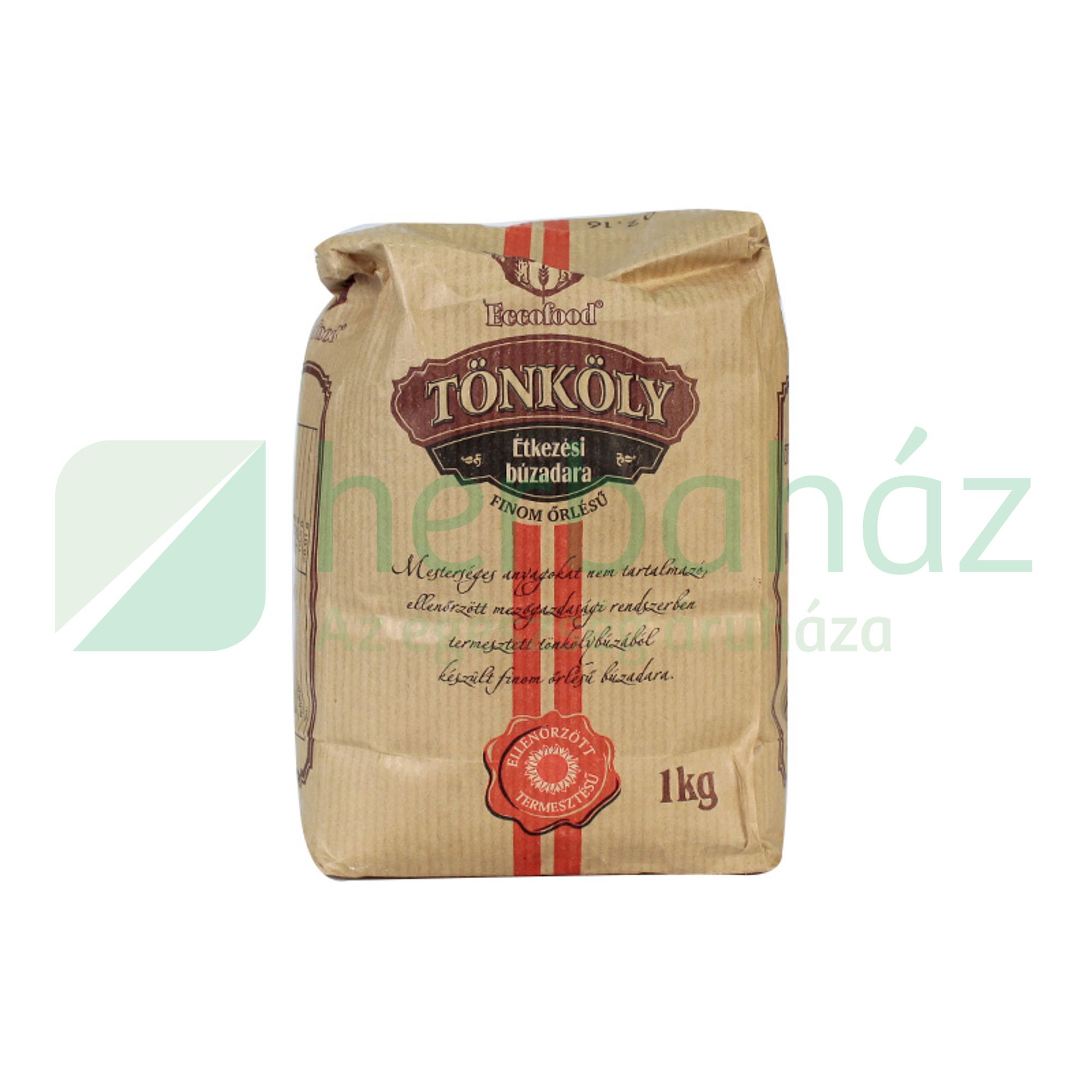 ECCOFOOD TÖNKÖLY ÉTKEZÉSI BÚZADARA FINOM ŐRLÉSŰ 1000G