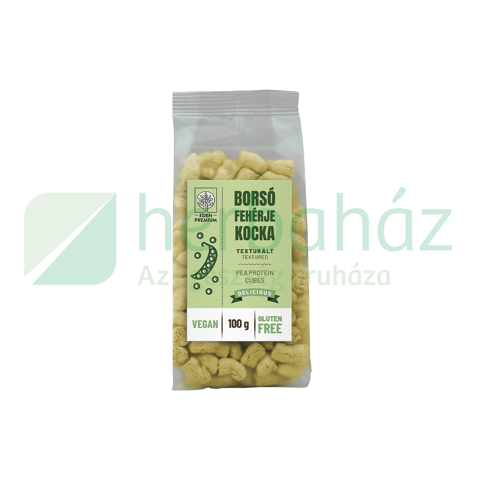 EDEN PREMIUM BORSÓFEHÉRJE KOCKA VEGÁN 100G