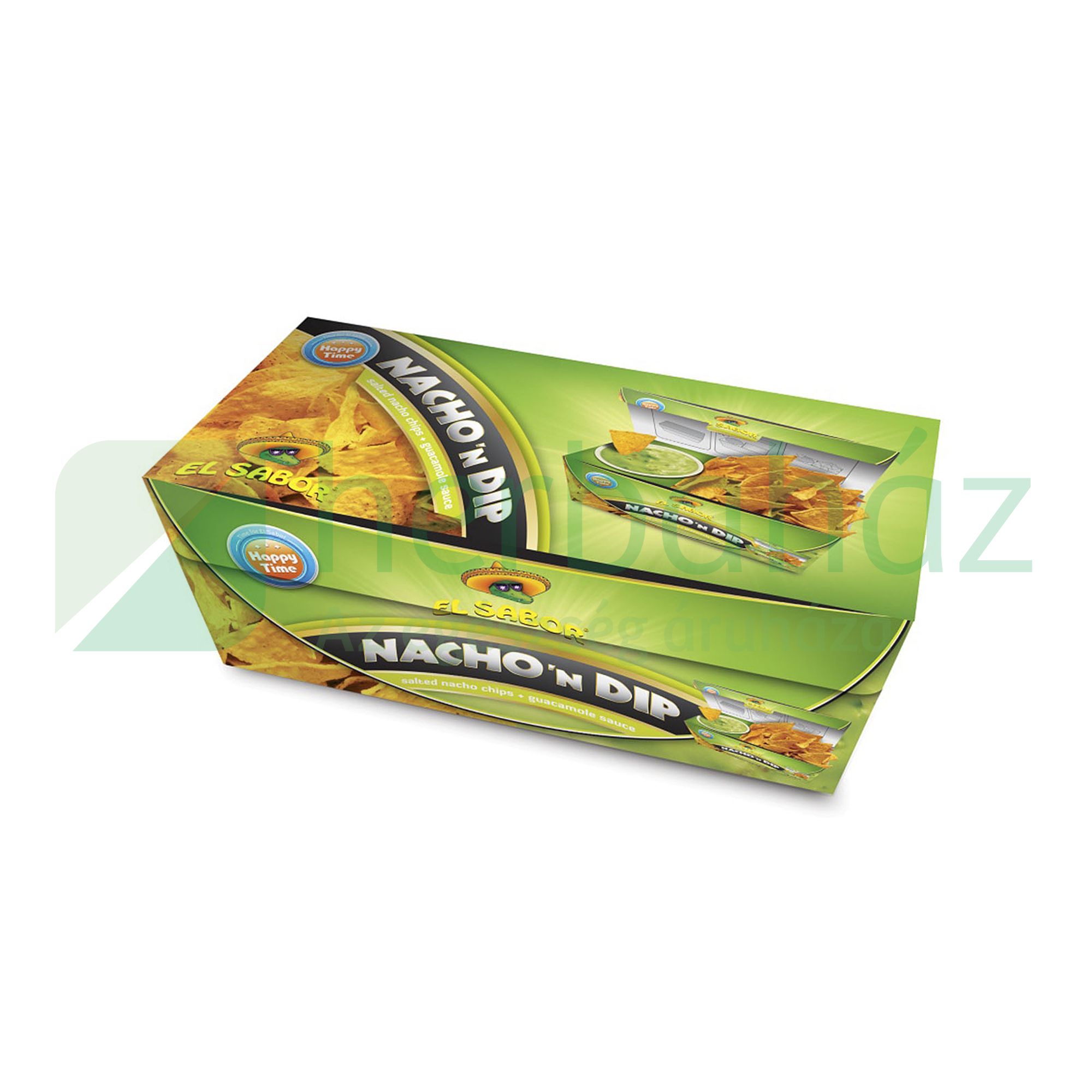 EL SABOR NACHO CHIPS+AVOKÁDÓ SZÓSZ 175G