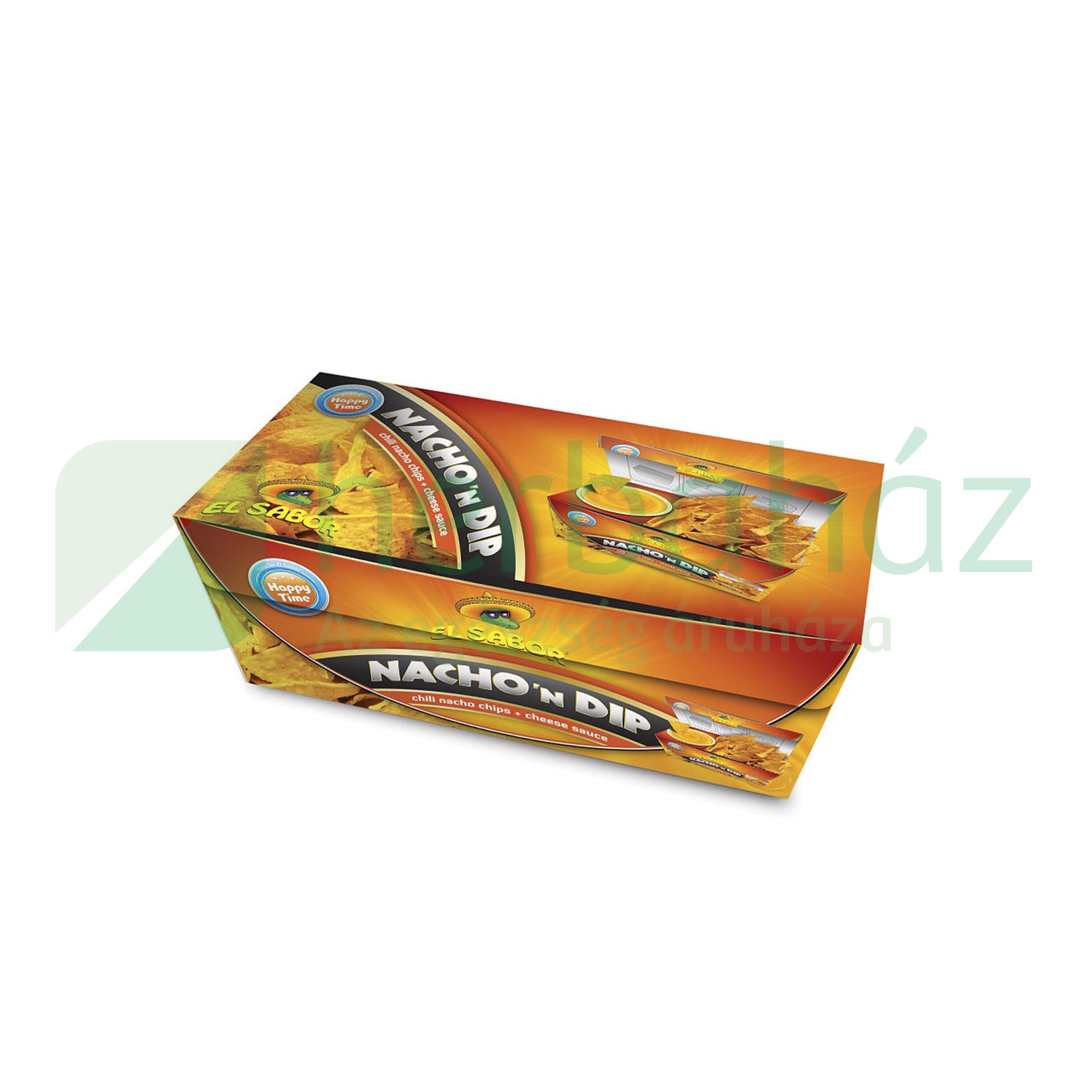 EL SABOR NACHO CHIPS+SAJT SZÓSZ 175G