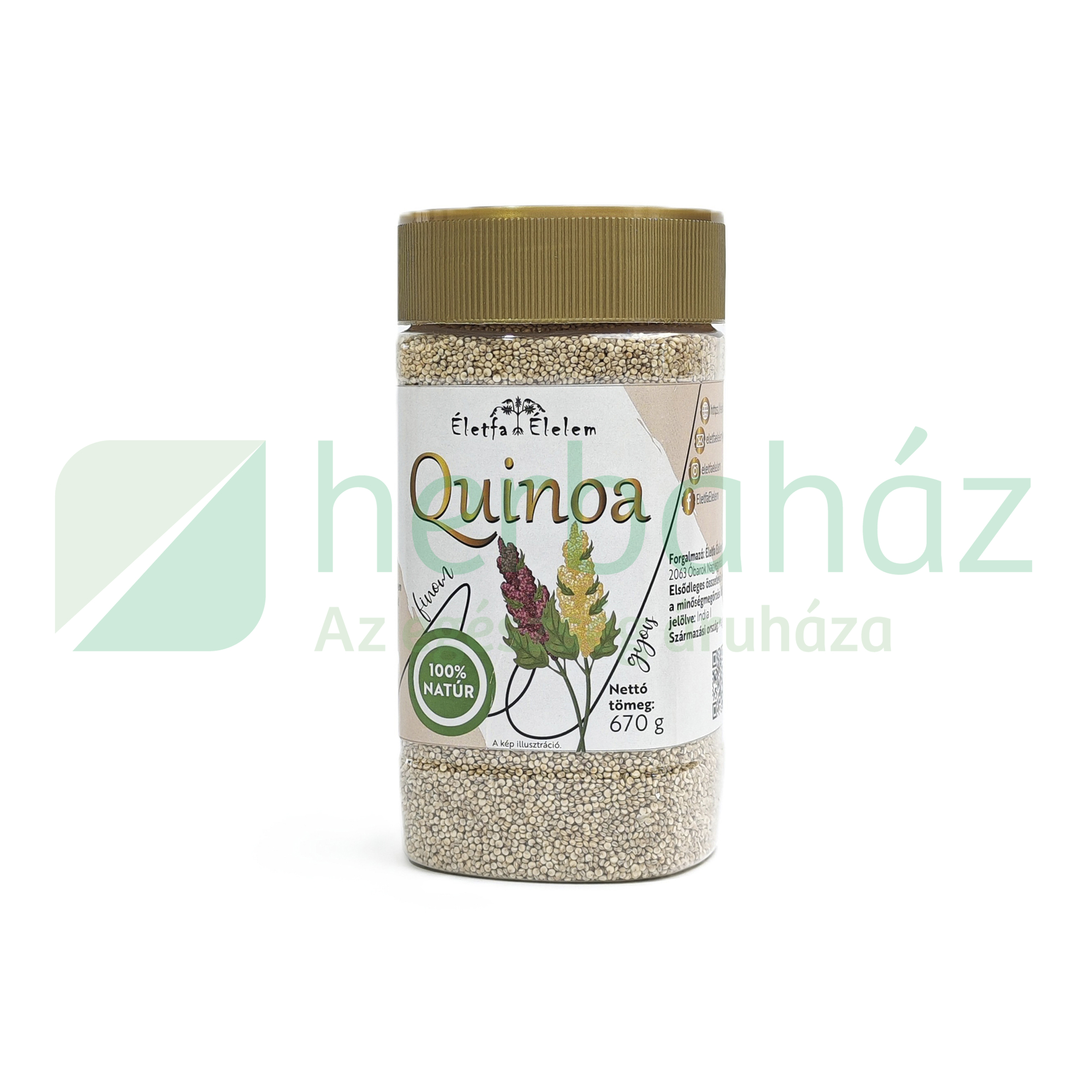 ÉLETFA ÉLELEM QUINOA 670G