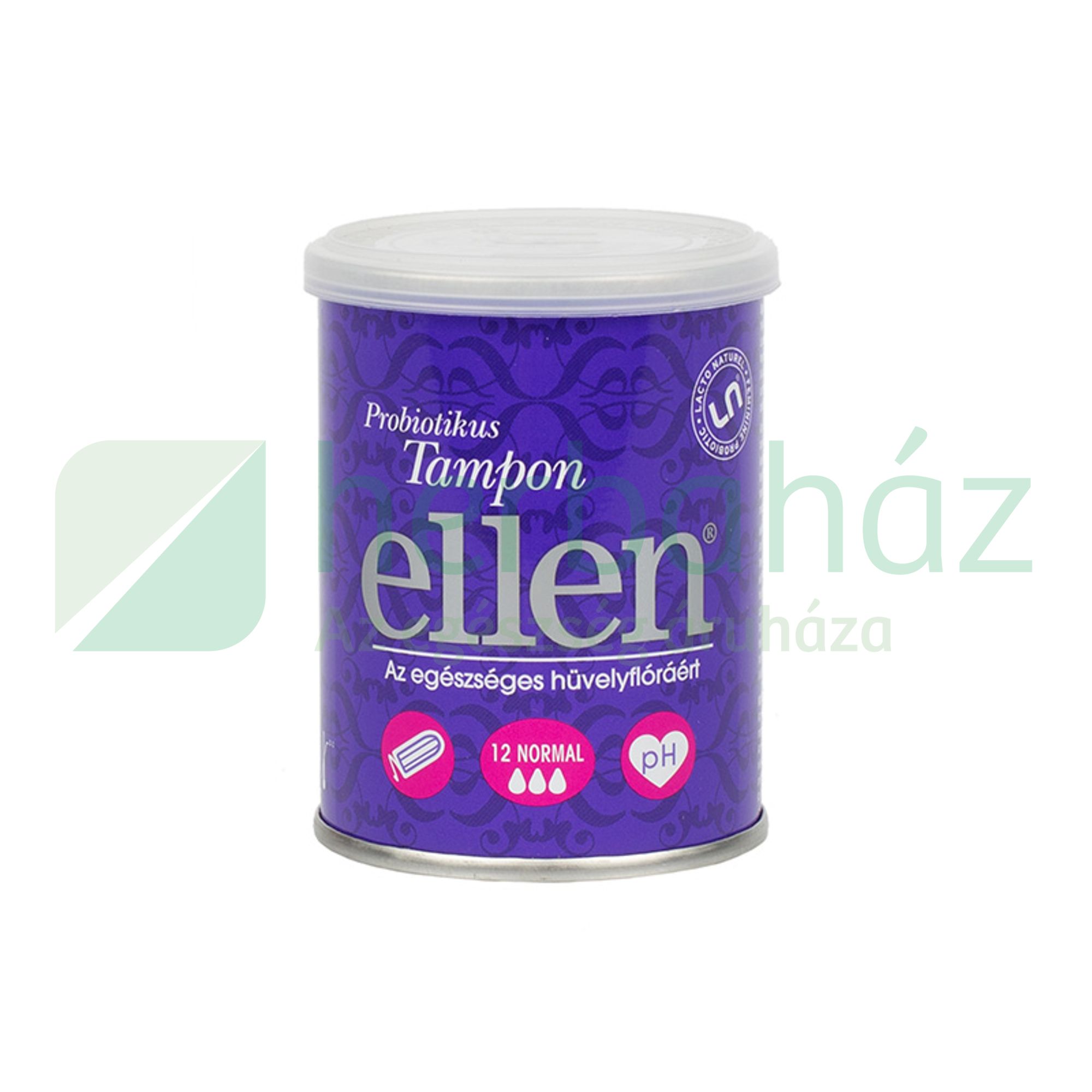 ELLEN PROBIOTIKUS TAMPON, NORMÁL 12DB