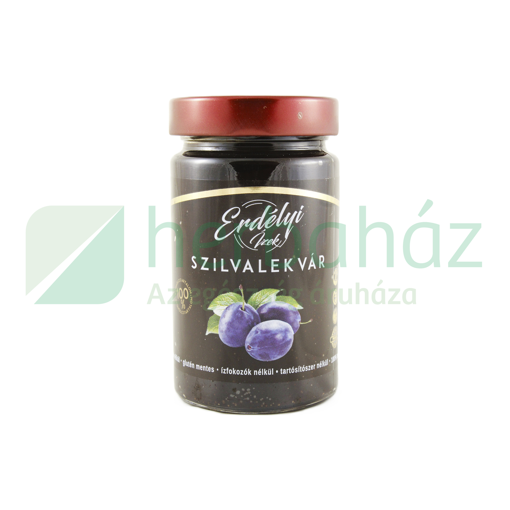 ERDÉLYI ÍZEK SZILVALEKVÁR 100% GYÜMÖLCSTARTALOM 360G