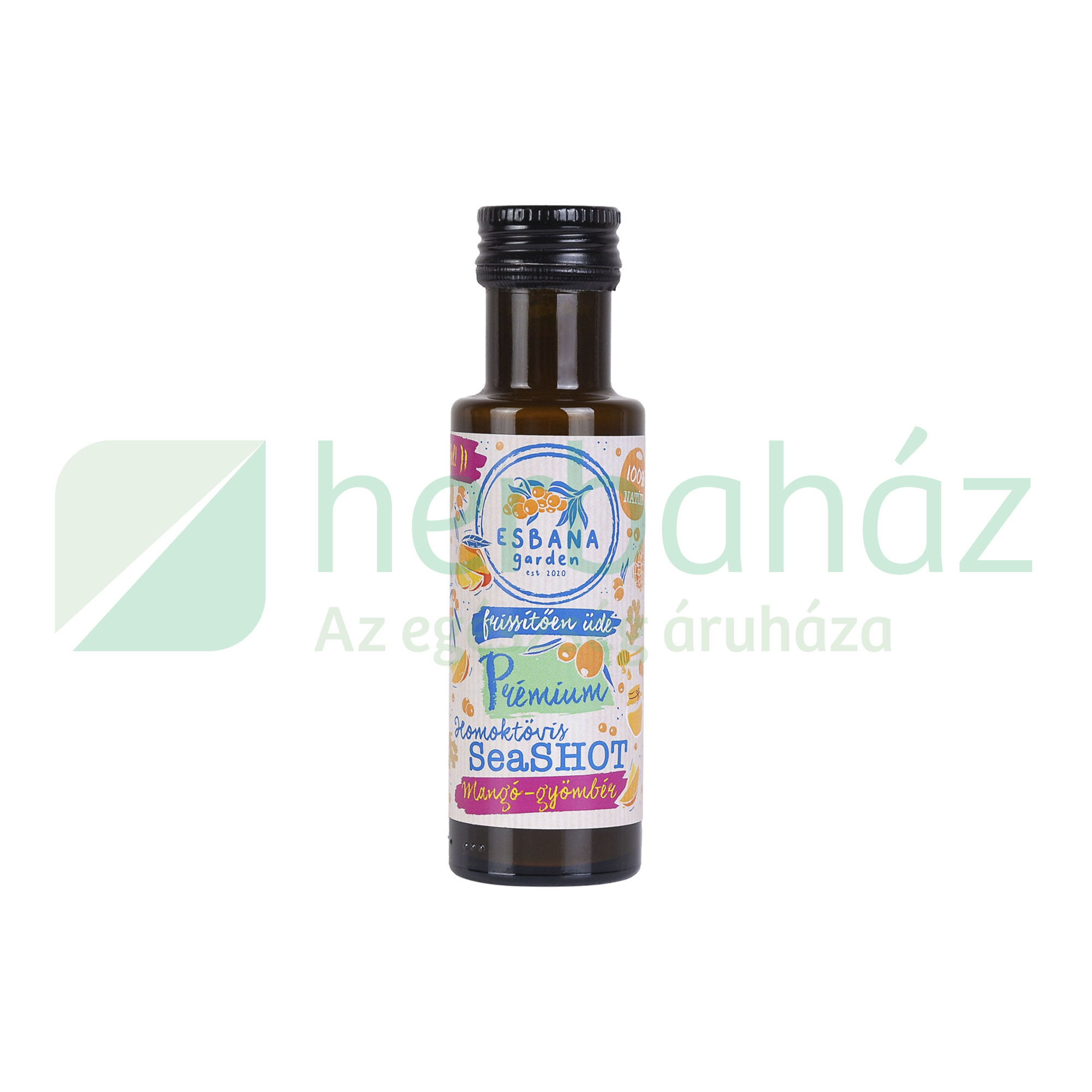 ESBANA PRÉMIUM HOMOKTÖVIS SEASHOT MANGÓ-GYÖMBÉR 100ML