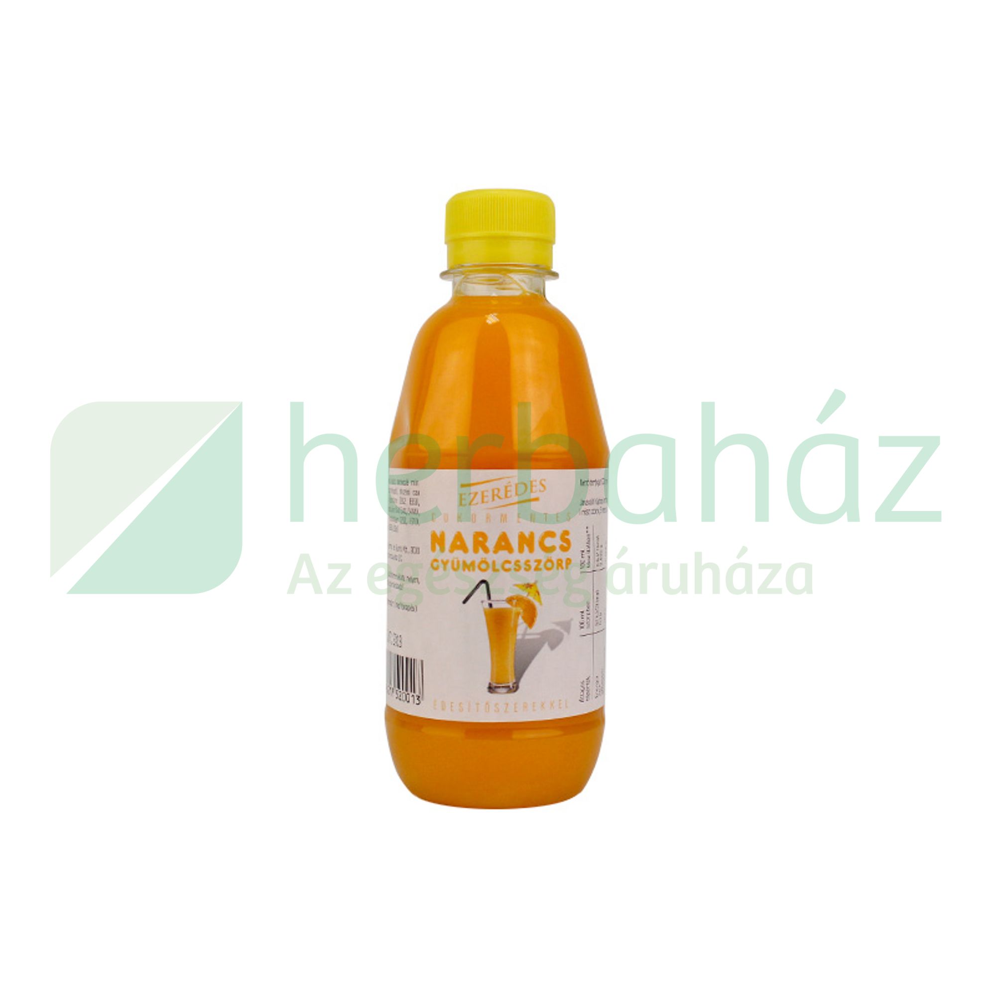 EZERÉDES CUKORMENTES NARANCS ÍZŰ SZÖRP 330ML