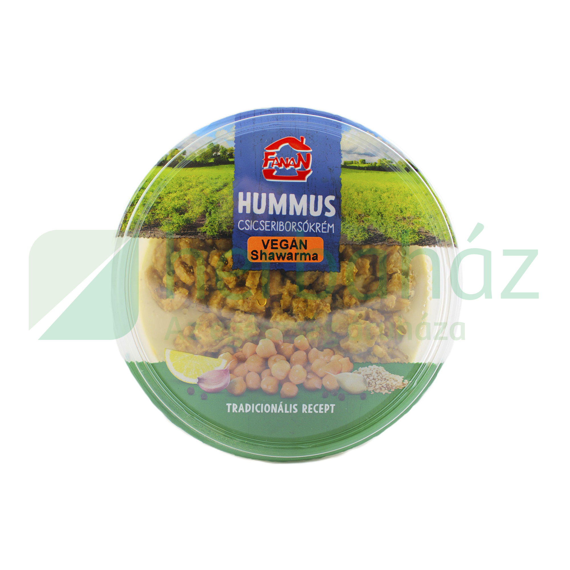 FANAN HUMMUS - CSICSERIBORSÓ KRÉM SHAWARMA SZÓSSZAL 200G[H]
