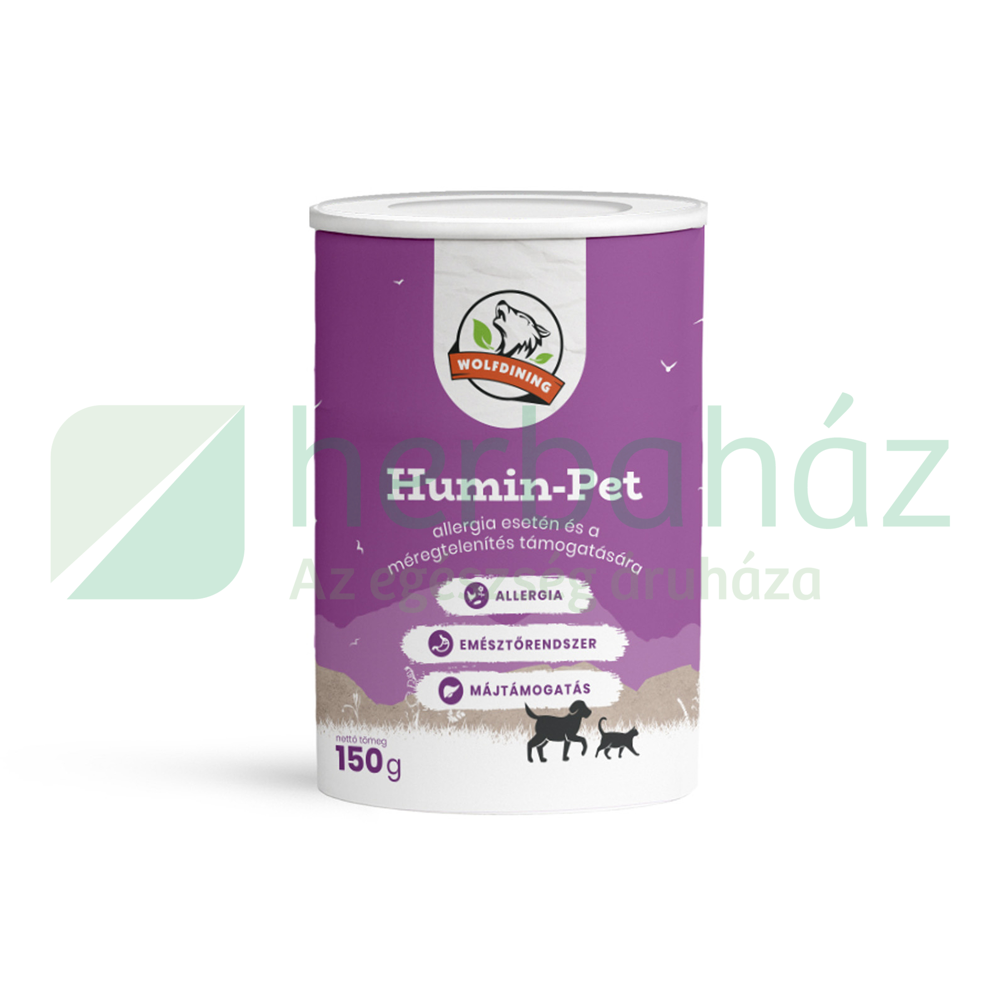 FARKASKONYHA HUMIN-PET KUTYÁKNAK, MACSKÁKNAK 150G