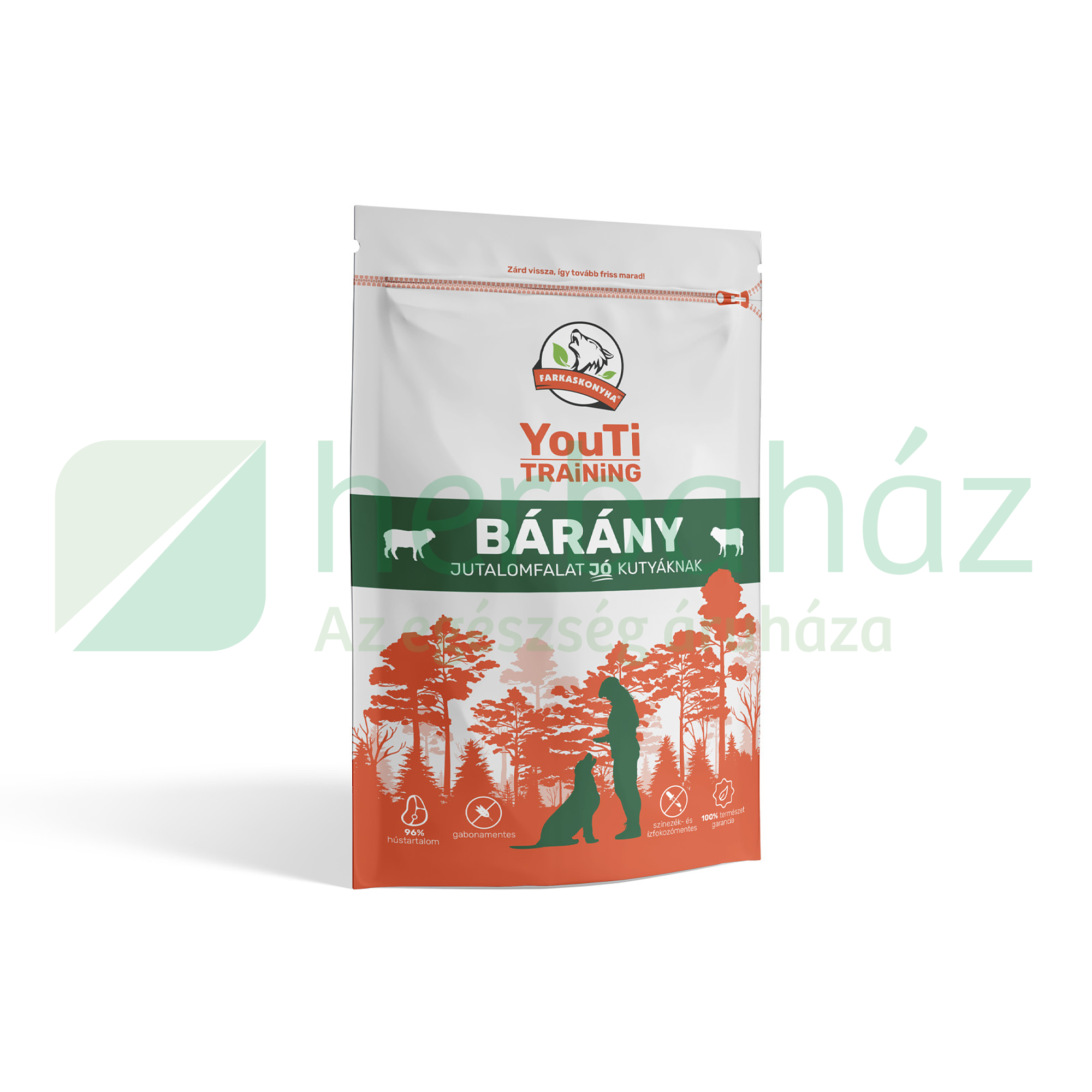 FARKASKONYHA YOUTI TRAINING BÁRÁNY JUTALOMFALAT 100G