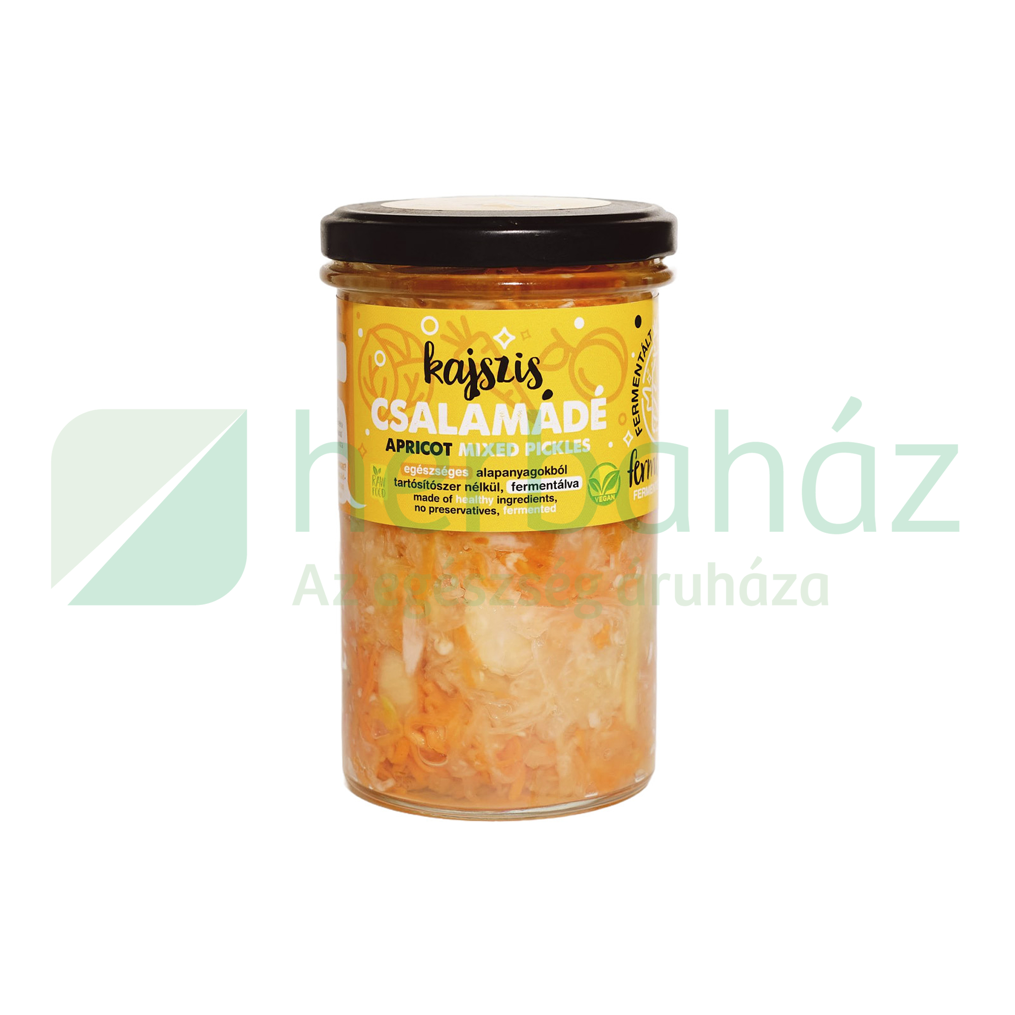 FERMENTINI VEGAN FERMENTÁLT FINOMSÁGOK KAJSZIS CSALAMÁDÉ 450G[H]